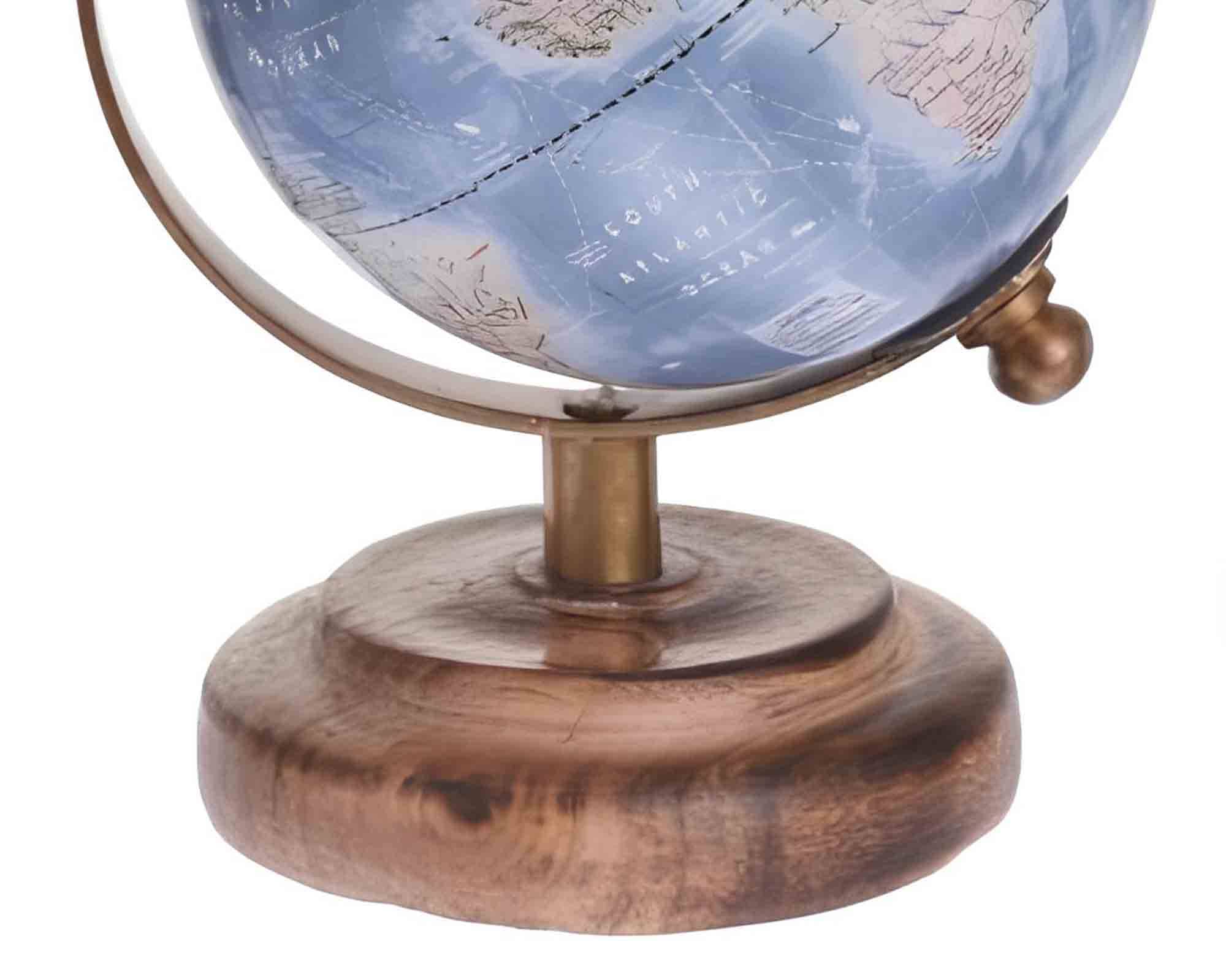 Mappamondo Assortito D7x12cm in Legno - immagine 2