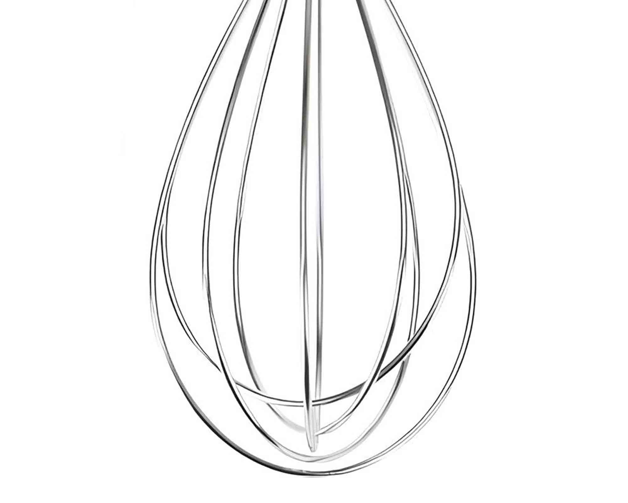 Frusta da Cucina Pratico e Classico 22cm in Acciaio Inox - immagine 3