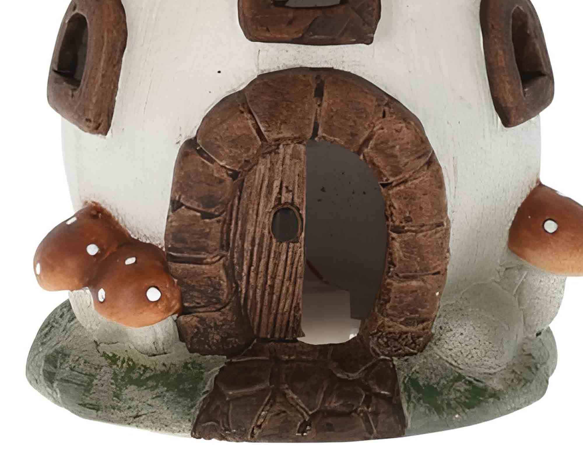 Decorazione Fungo con Microled Assortito 17h in Ceramica - immagine 2