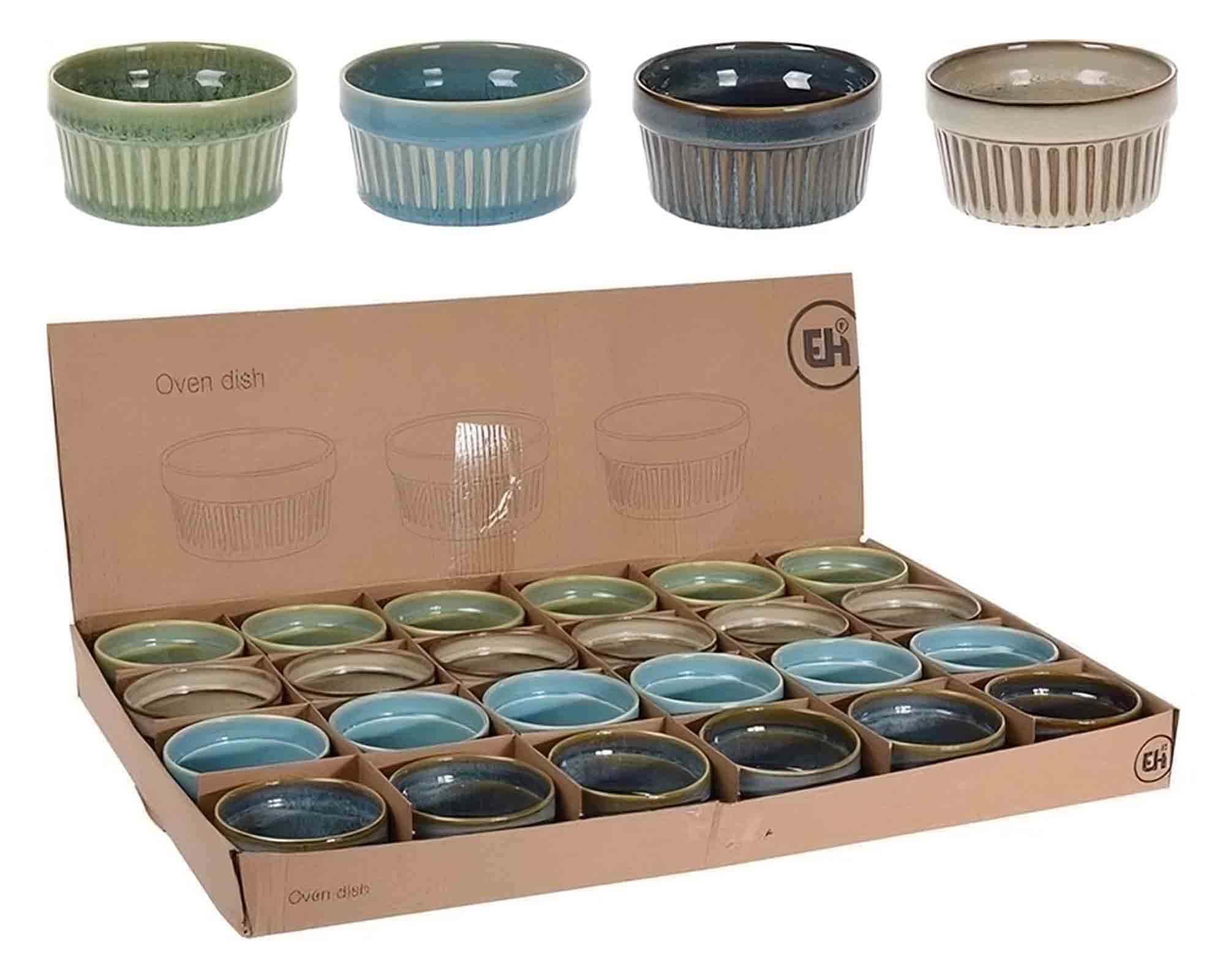 Ciotola Moderno e Originale Assortito D9x5cm 200ml in Ceramica - immagine 2