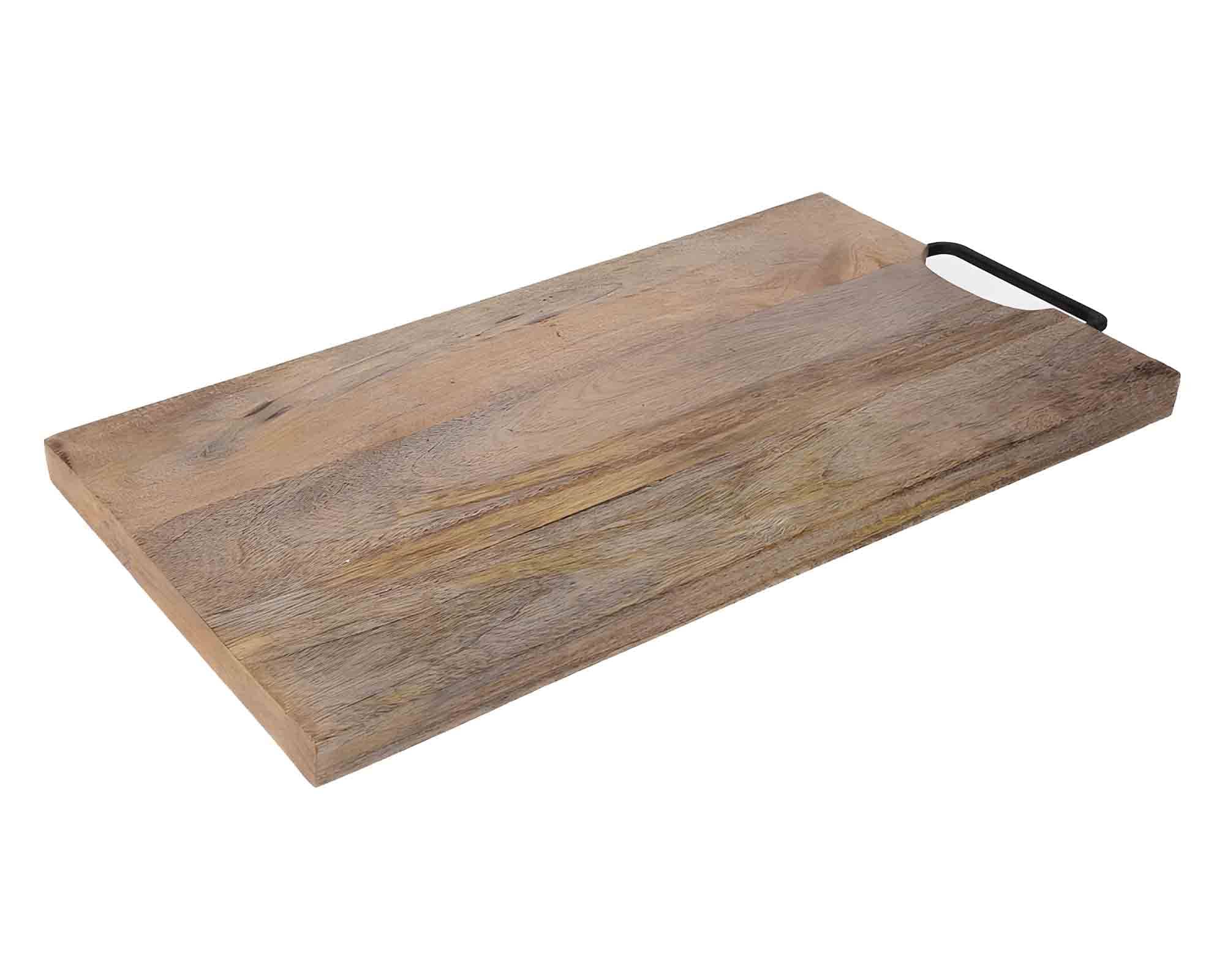 Tagliere con Manico Classico e Pratico 45x24cm in Legno