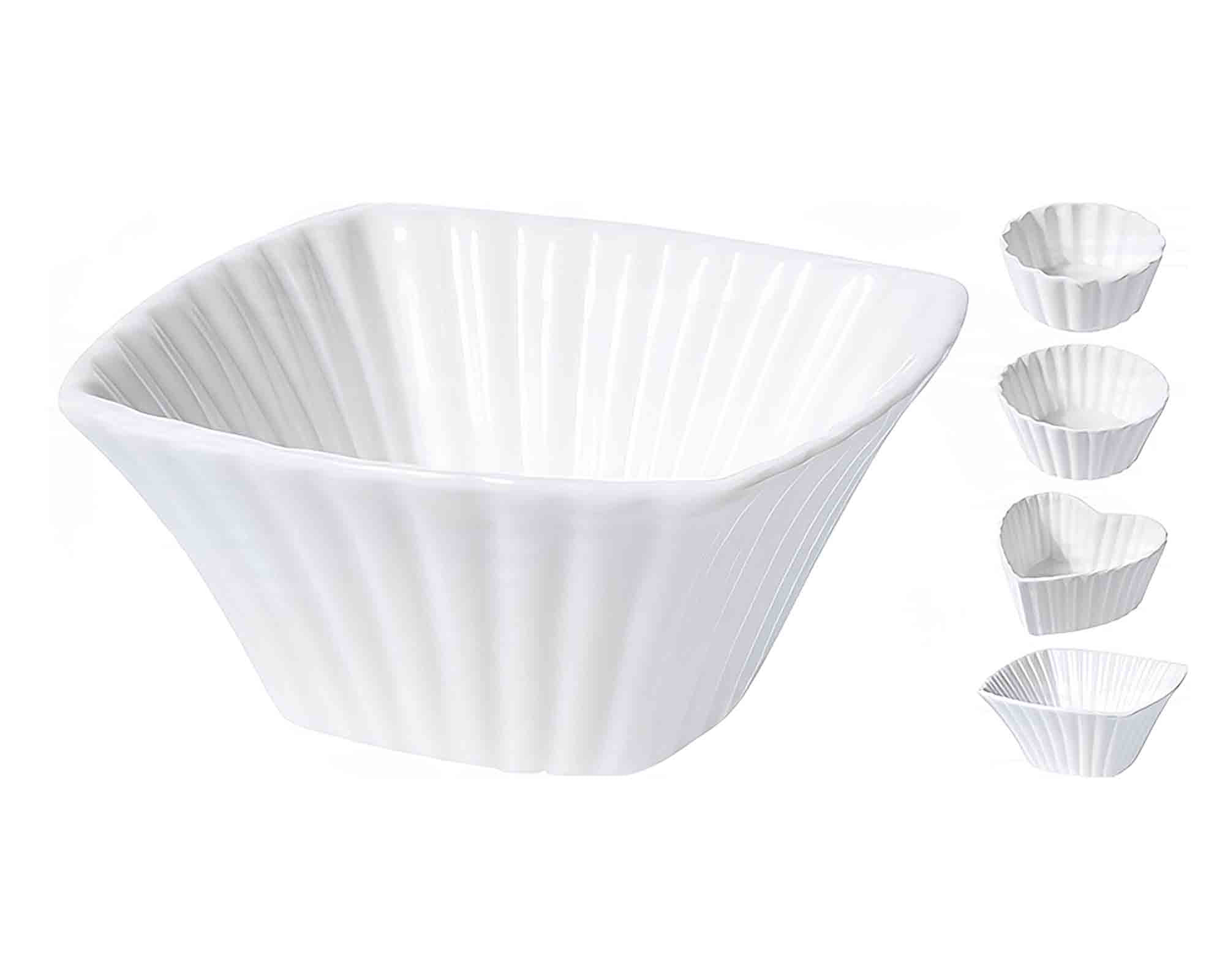 Set 3 Pz Ciotola Assortito D9x4cm in Porcellana - immagine 2