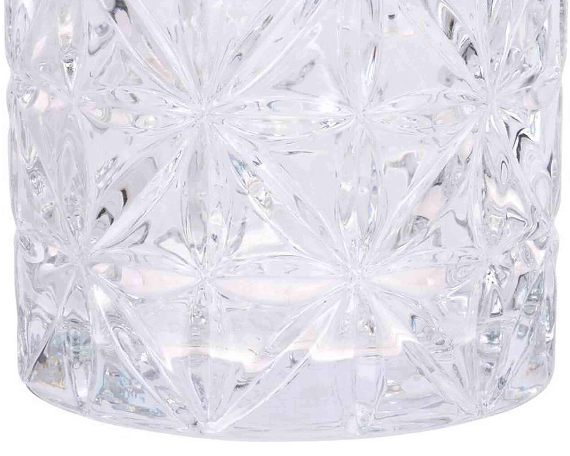 Set 4 Pz Bicchiere Tumbler da 230ml in Vetro - immagine 2