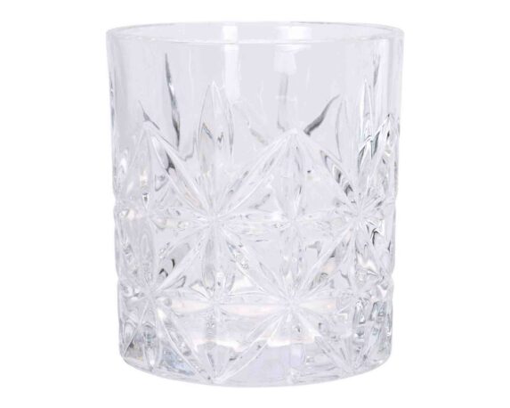 Set 4 Pz Bicchiere Tumbler da 230ml in Vetro
