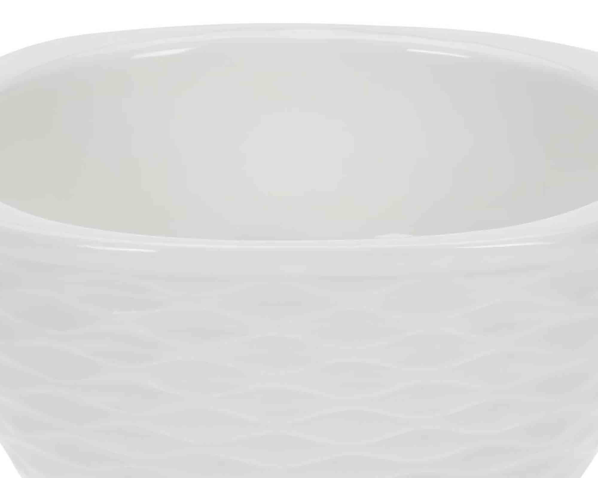 Set 3 Pz Ciotola Bianco Assortito D9cm in Porcellana - immagine 3