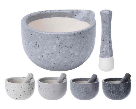 Mortaio Pratico e Classico D11x10cm in Ceramica