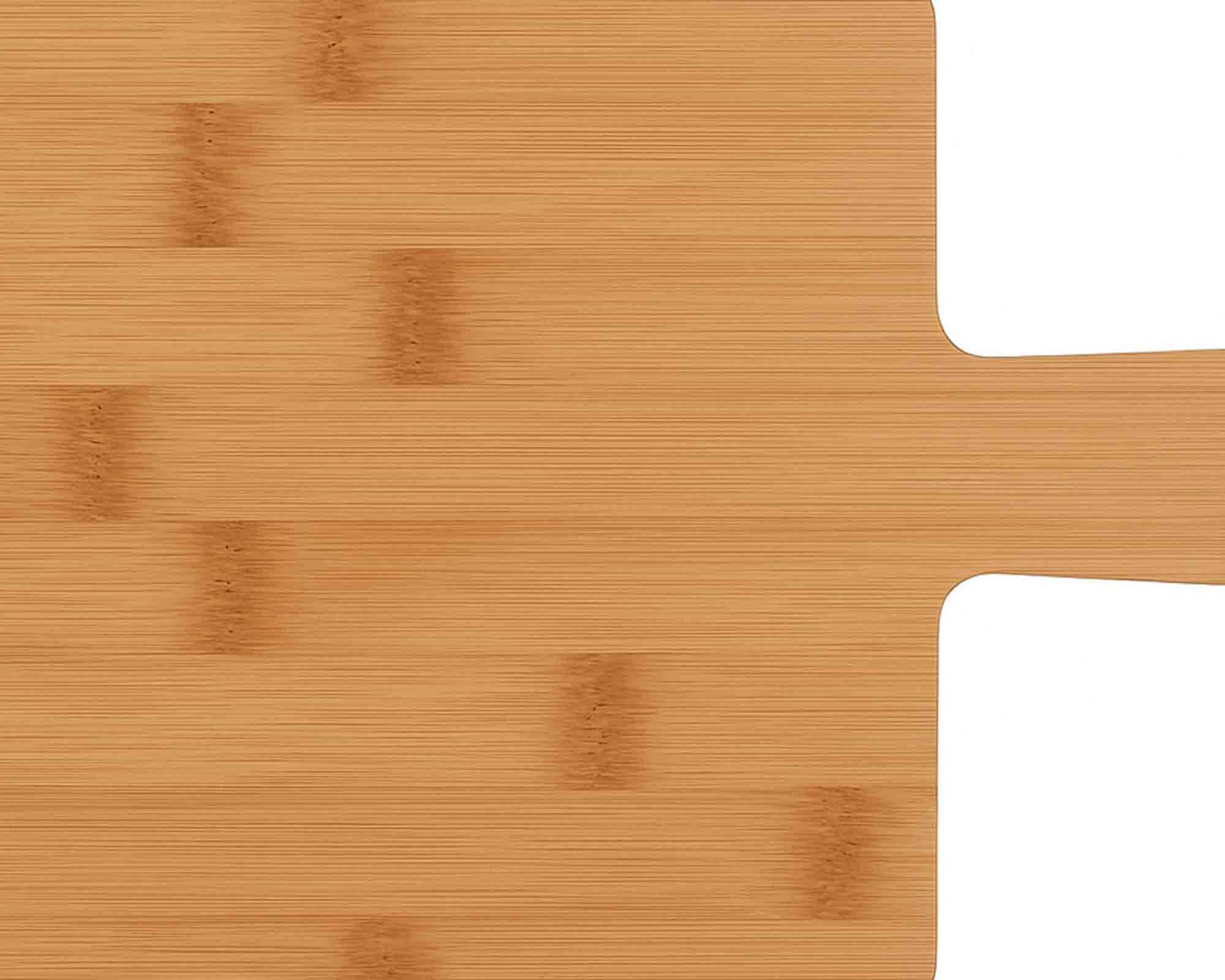 Tagliere con Laccio Naturale e Pratico 30cm in Bamboo - immagine 2