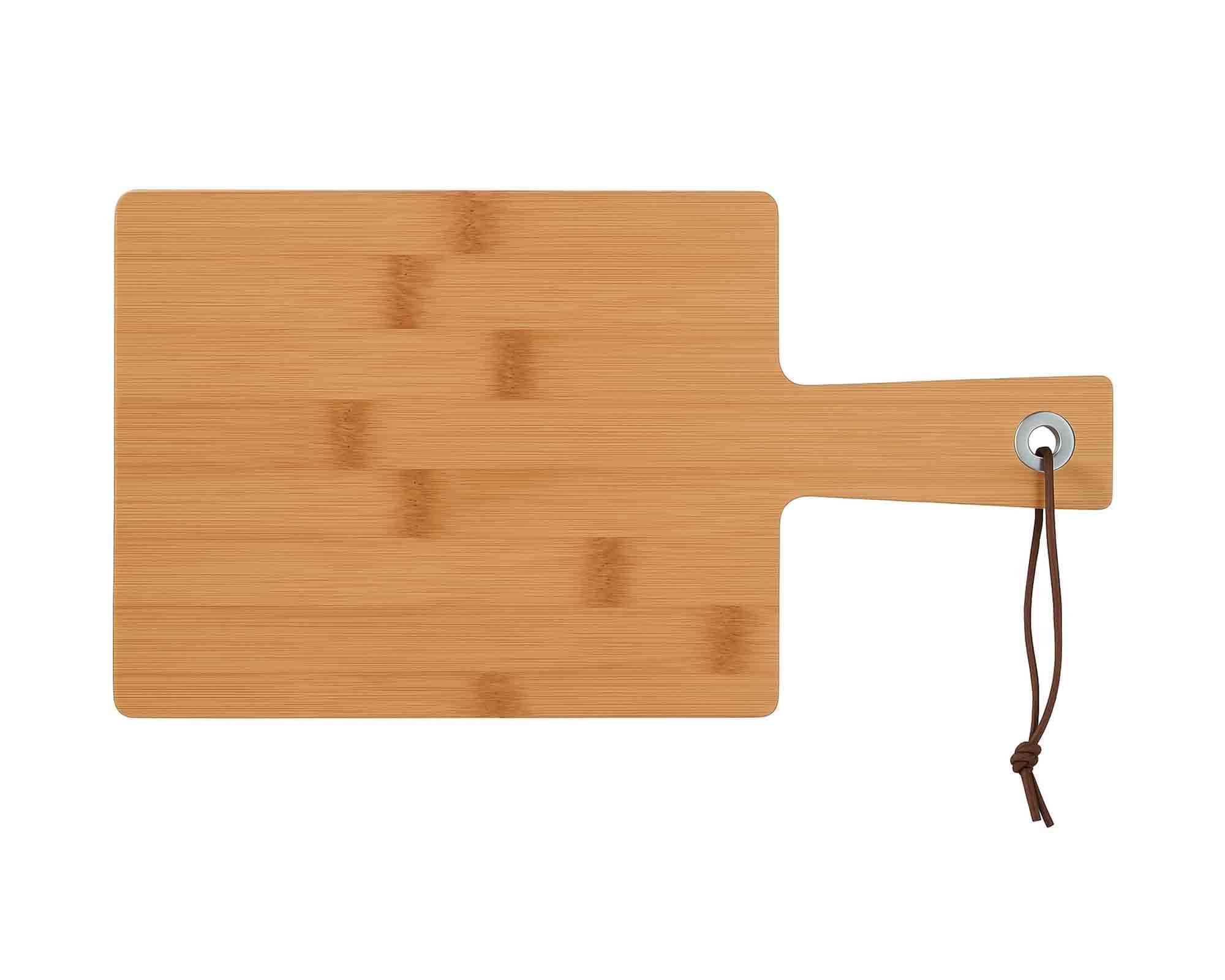 Tagliere con Laccio Naturale e Pratico 30cm in Bamboo