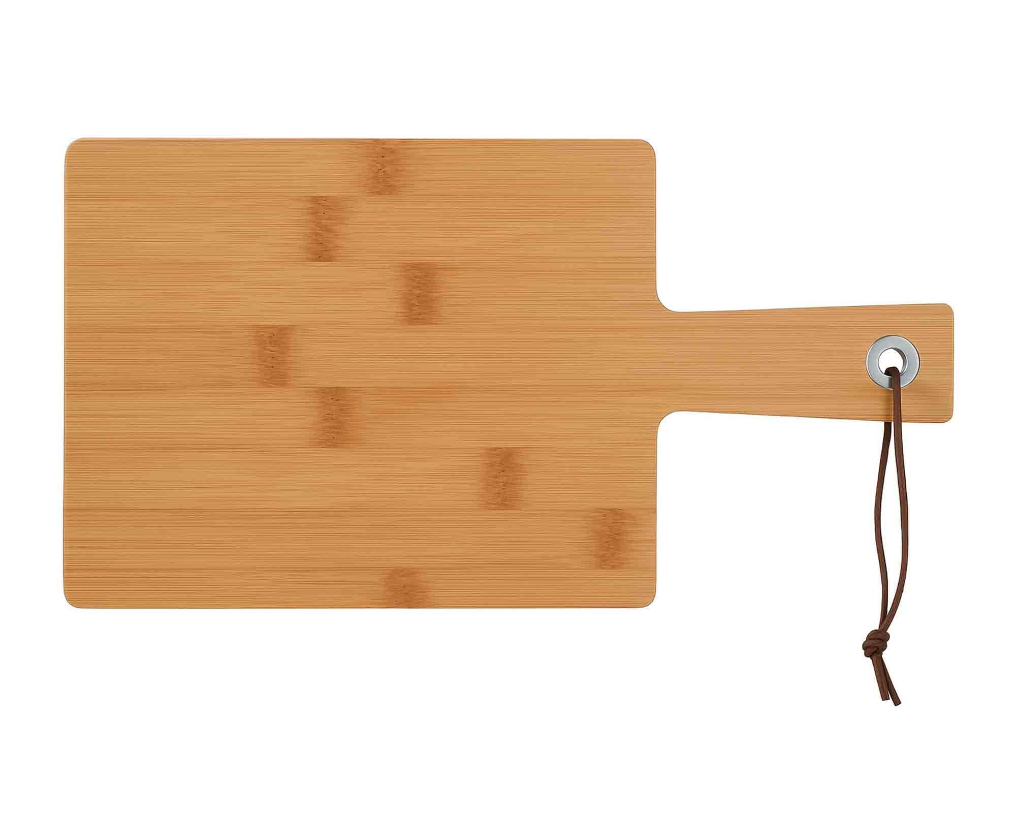 Tagliere con Laccio Naturale e Pratico 35cm in Bamboo