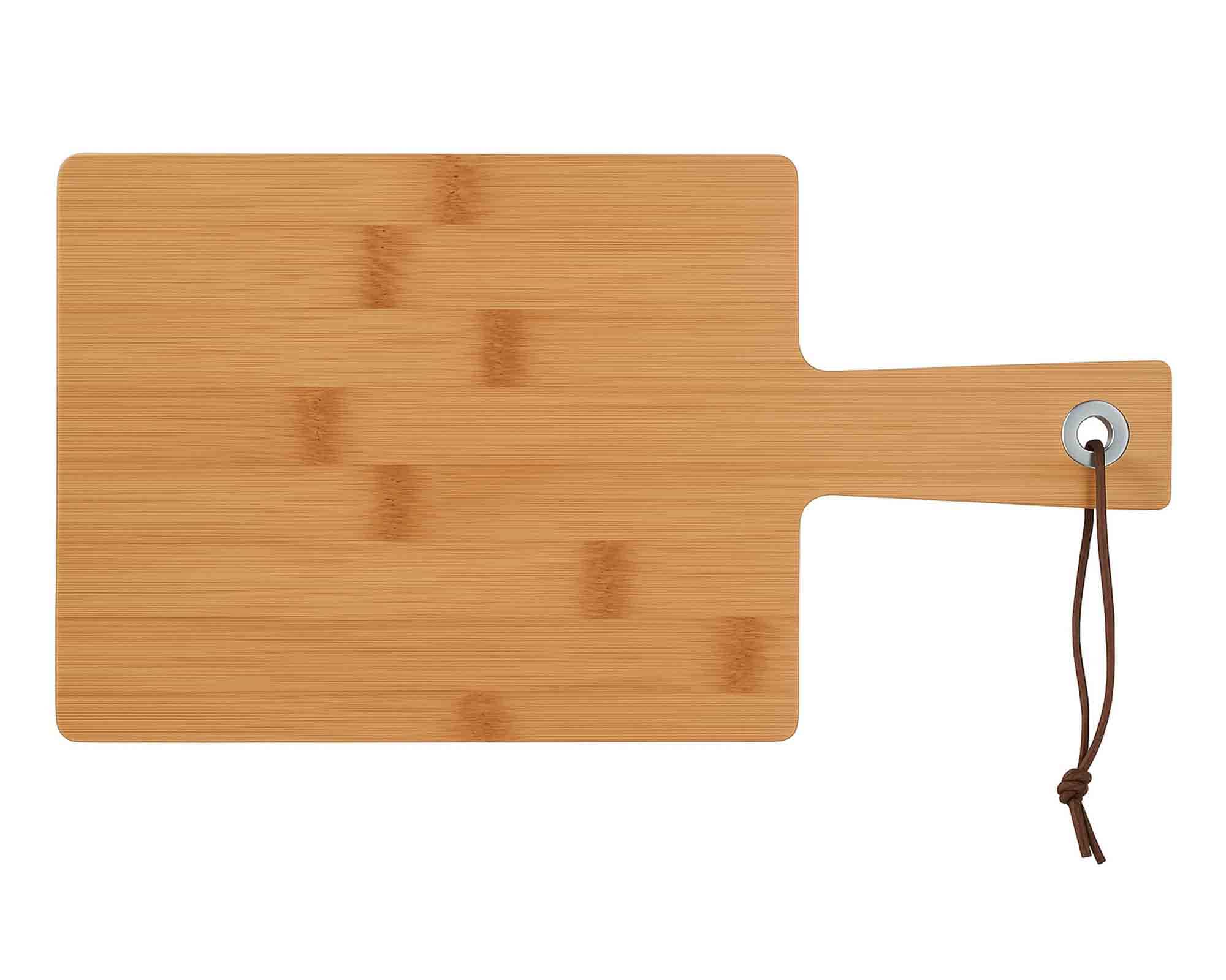 Tagliere con Laccio Naturale e Pratico 45cm in Bamboo