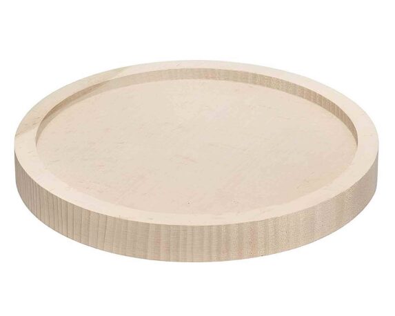 Base Naturale Semplice e Pratica D21,5x2cm in MDF