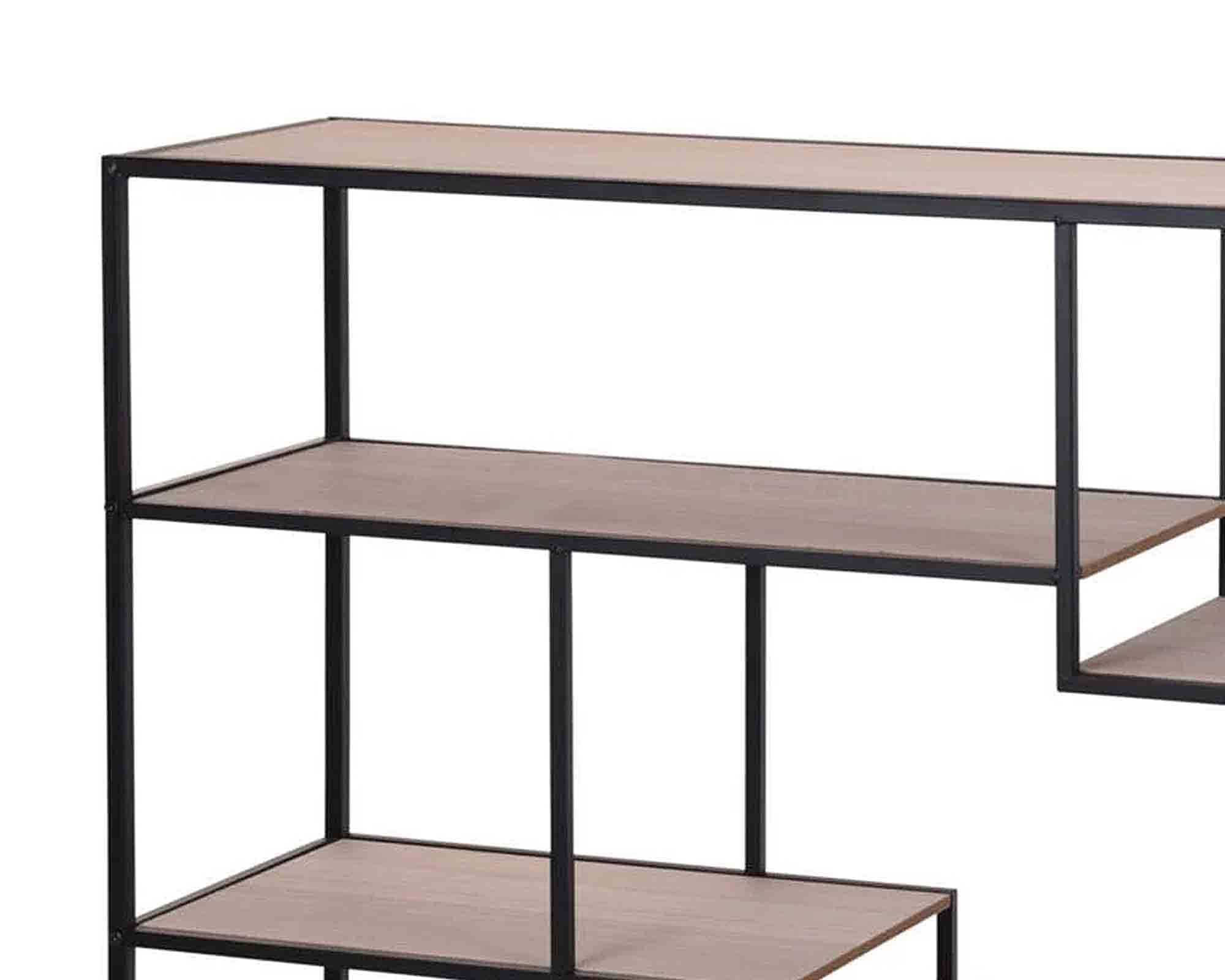 Mobile Robusto e Funzionale 120x95cm in Legno e Metallo - immagine 2