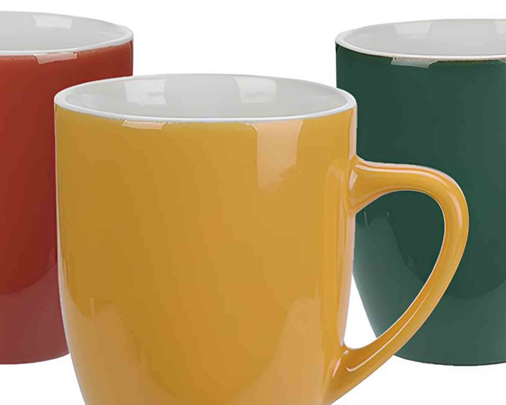 Tazza Elegante e Pratico Assortito 380ml in Ceramica - immagine 3