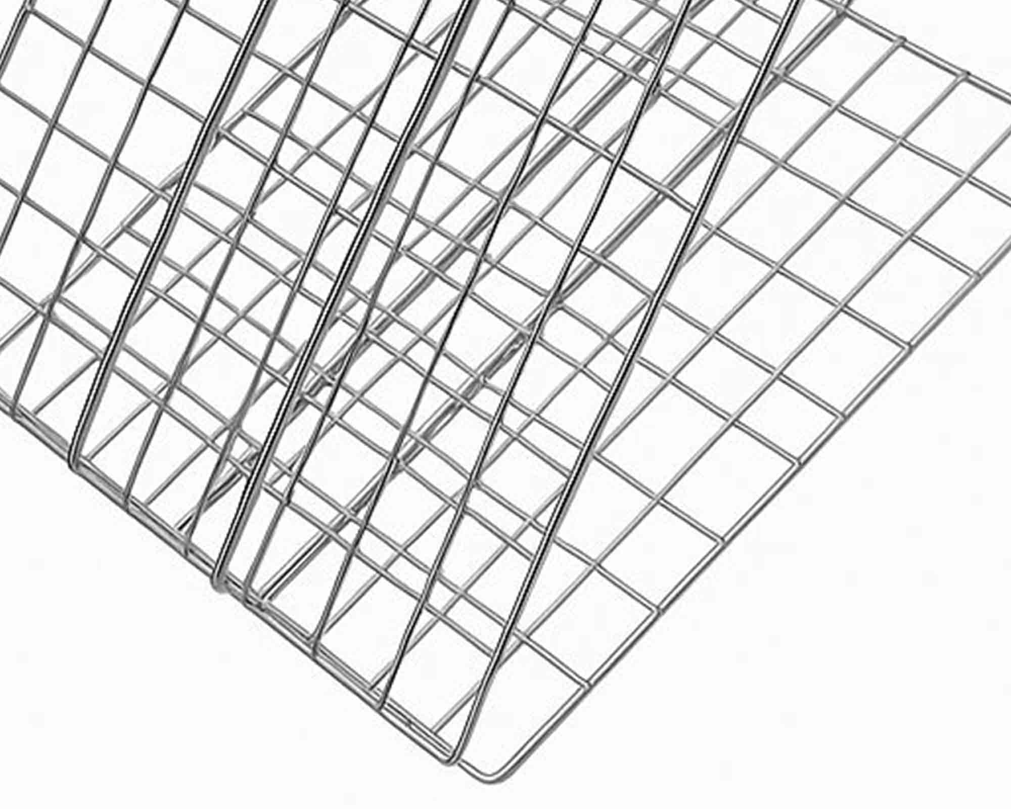 Griglia per Hamburger 35x60cm in Acciaio - immagine 3