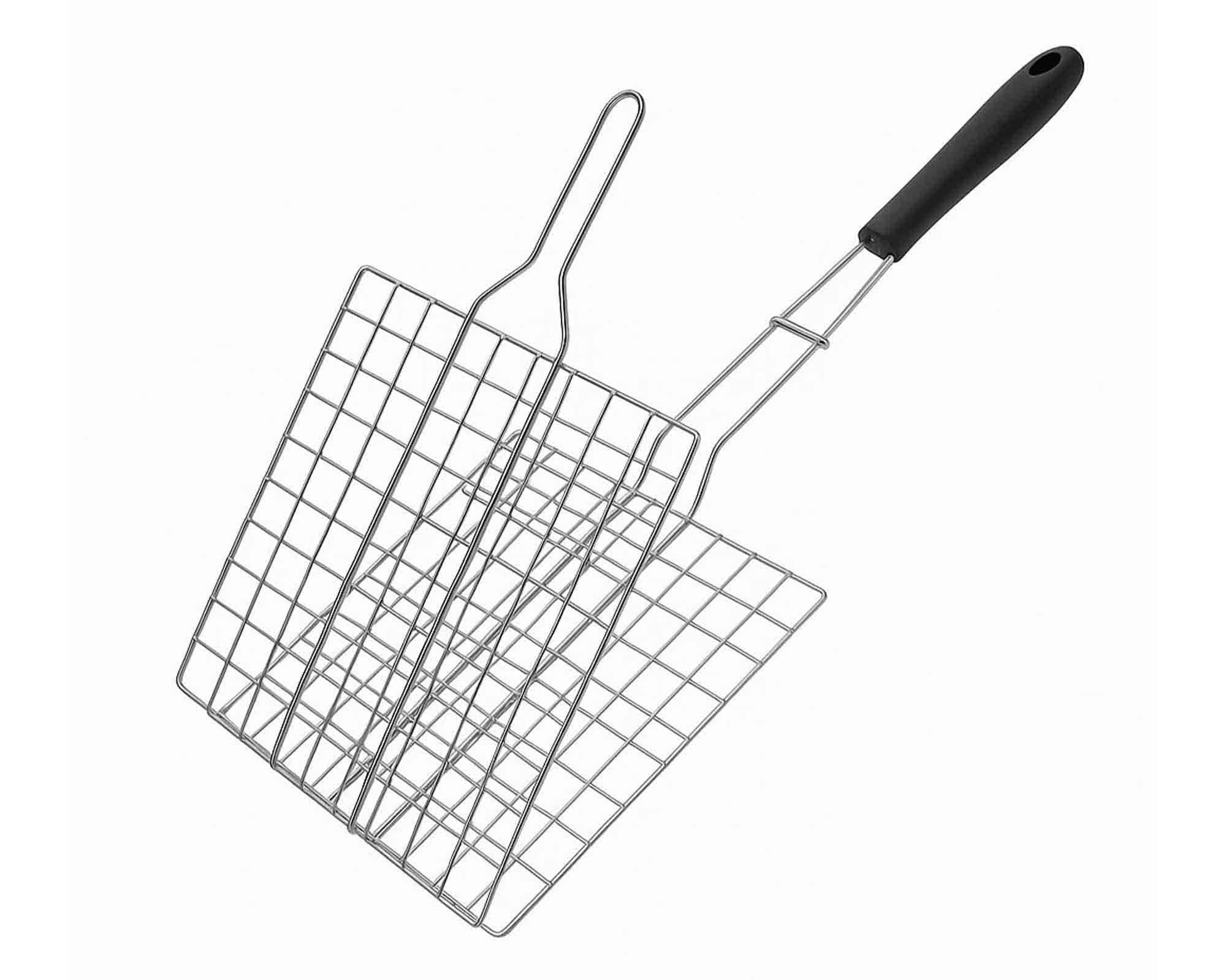 Griglia per Hamburger 35x60cm in Acciaio