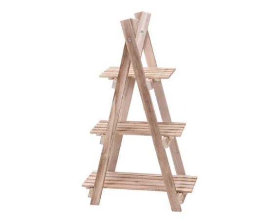 Etagere con 3 Ripiani 28x50x84cm in Legno