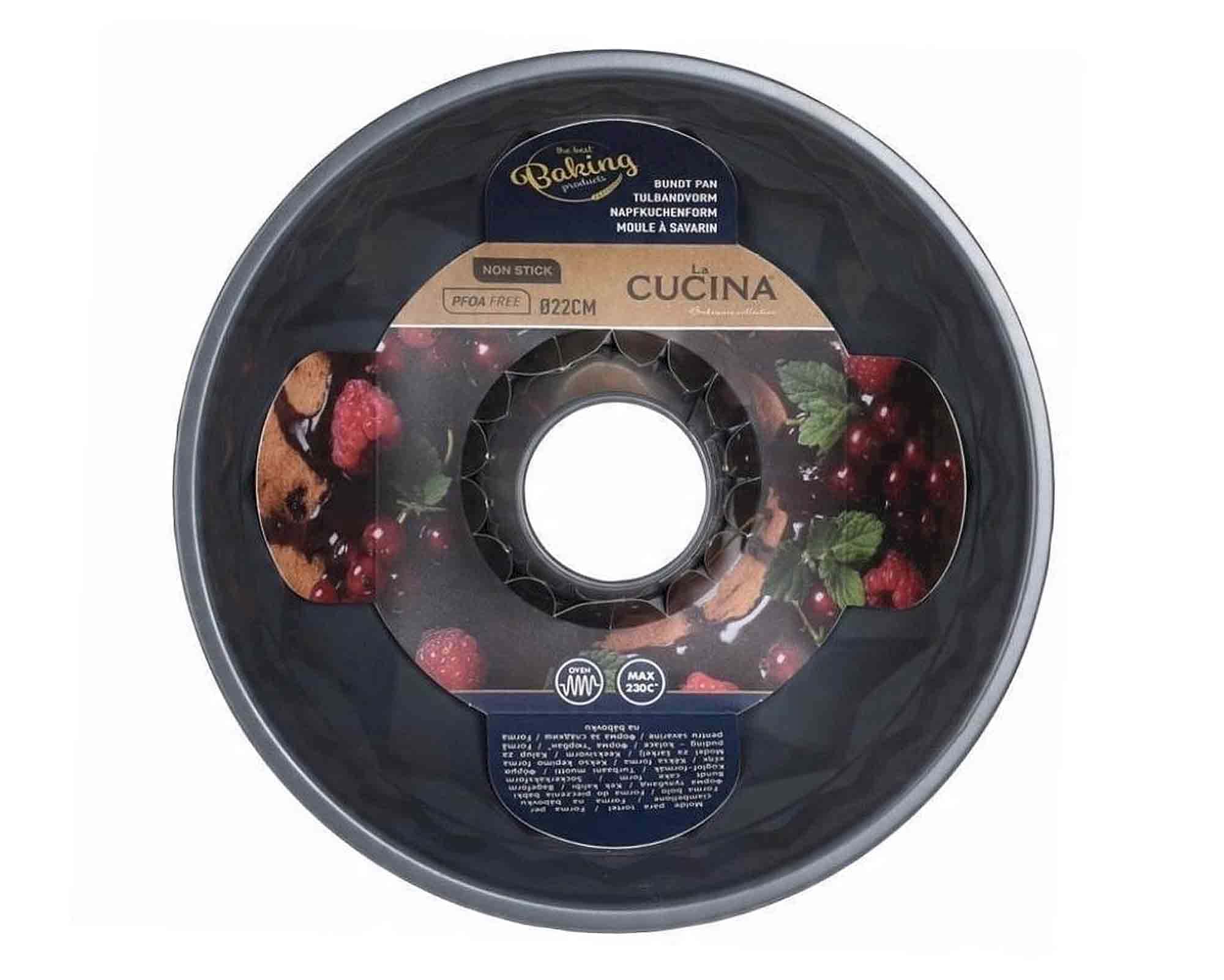 Stampo Ciambella Assortito D22x10cm in Acciaio - immagine 2