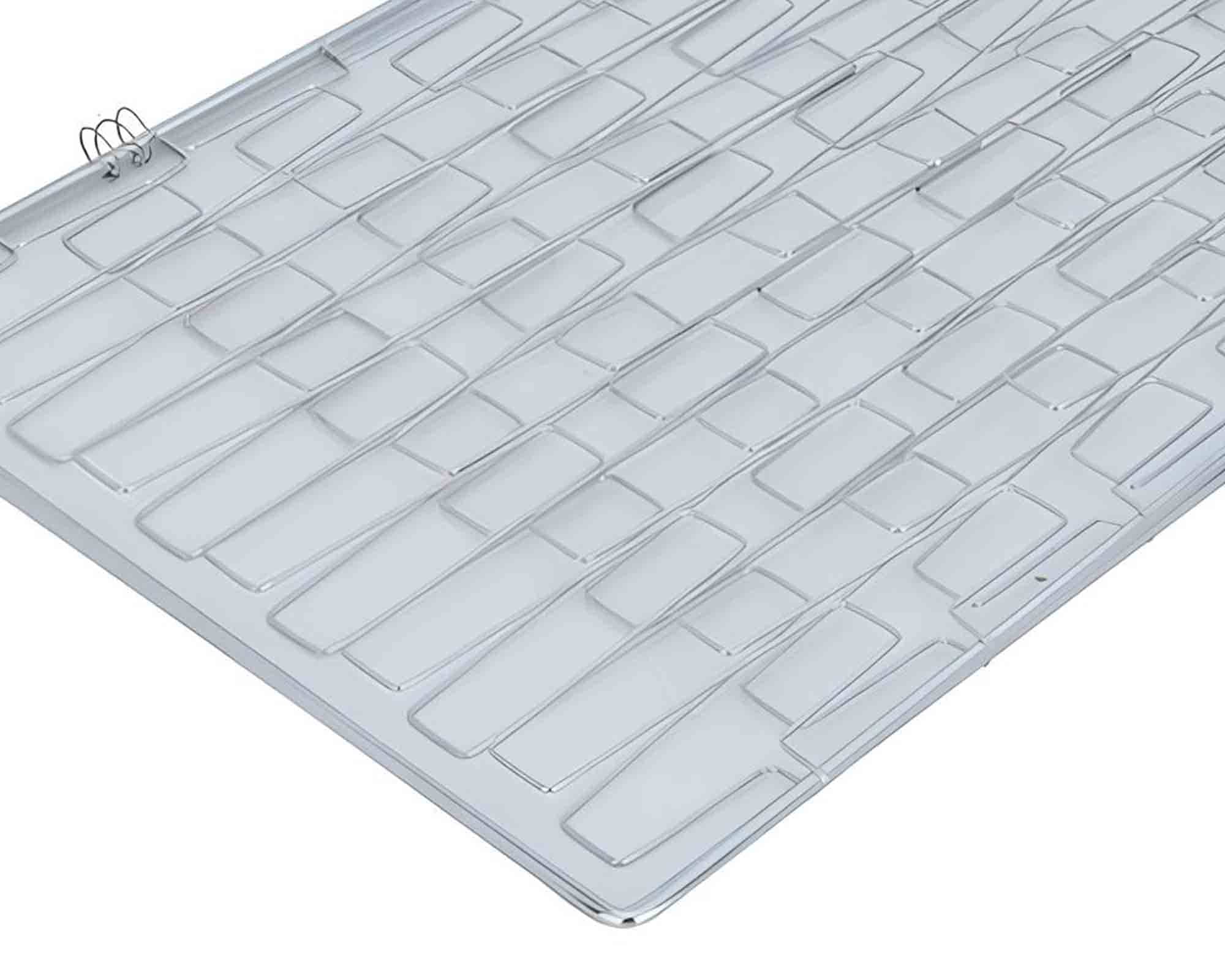 Griglia per Barbecue con Maniglia 41x28cm in Acciaio - immagine 3