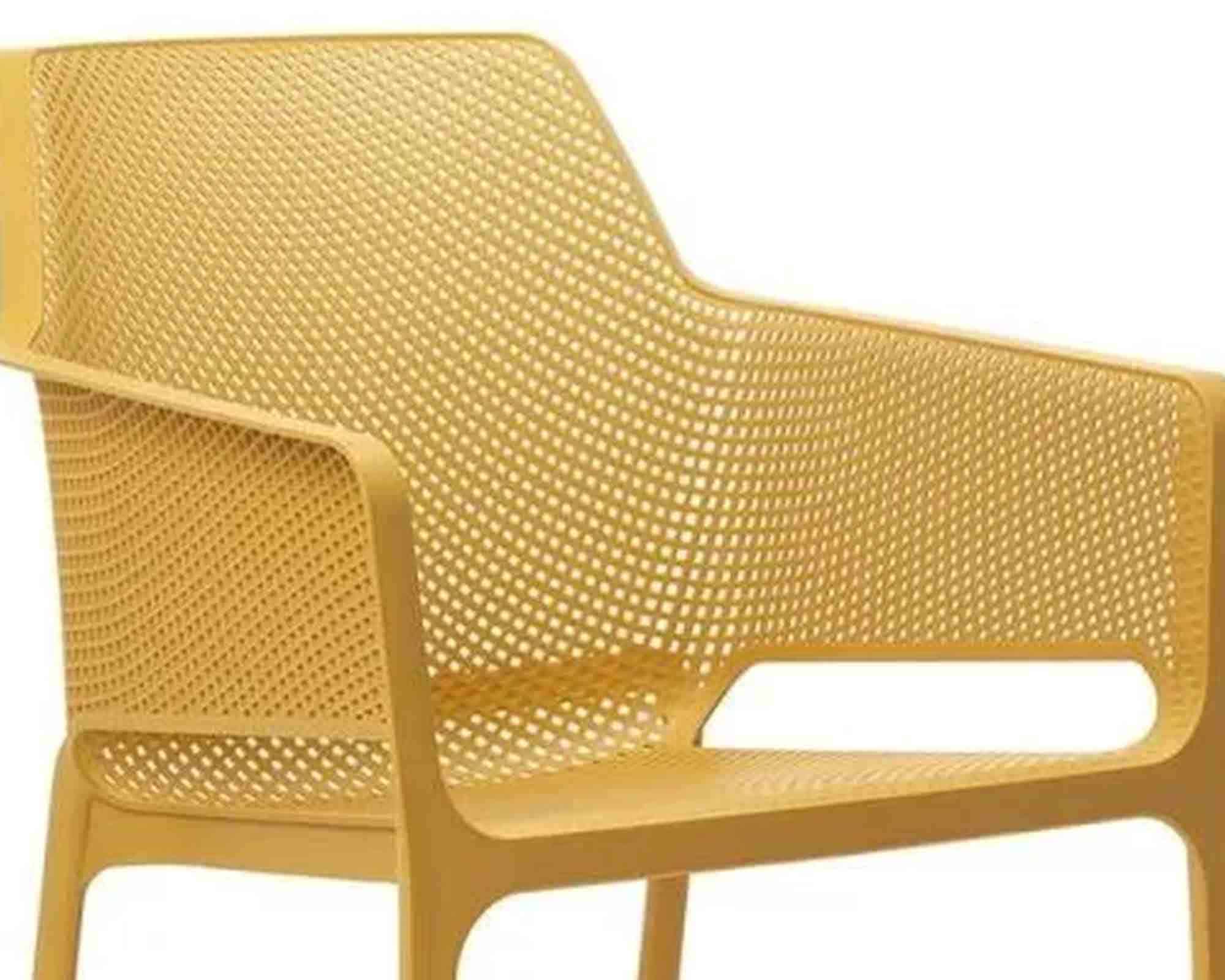 Poltrona Net Relax Senape in Resina e Polipropilene - Nardi - immagine 2