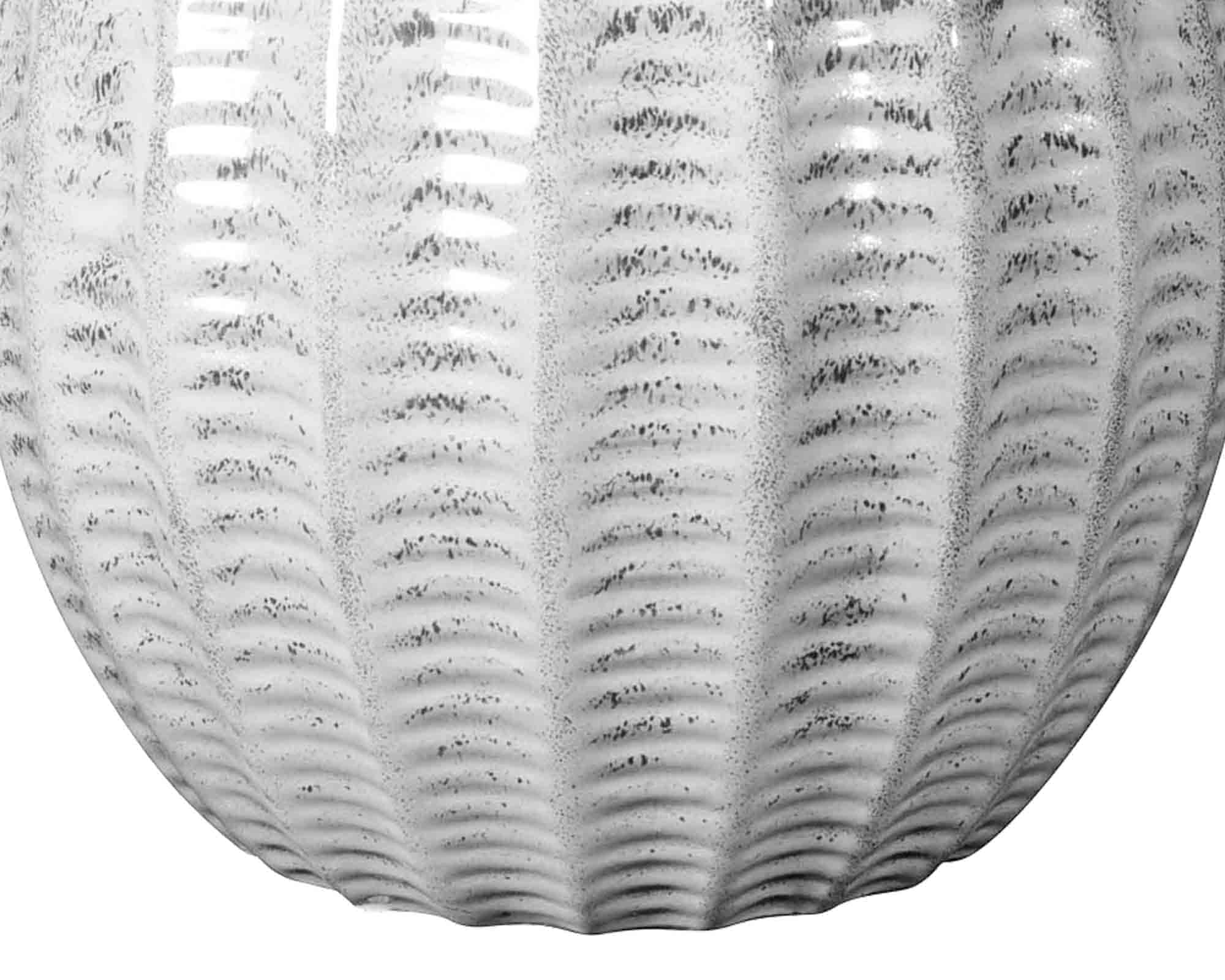 Cachepot Outdoor Bianco D16x20cm in Ceramica - immagine 2