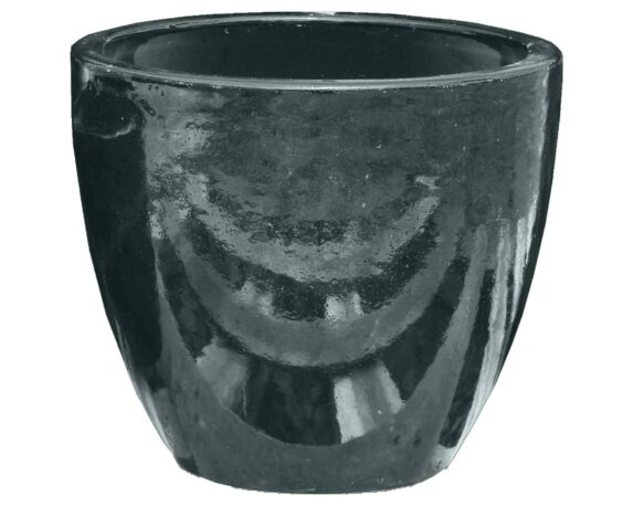 Cachepot Elengante e Pratico Petrolio D47,5x56cm in Ceramica