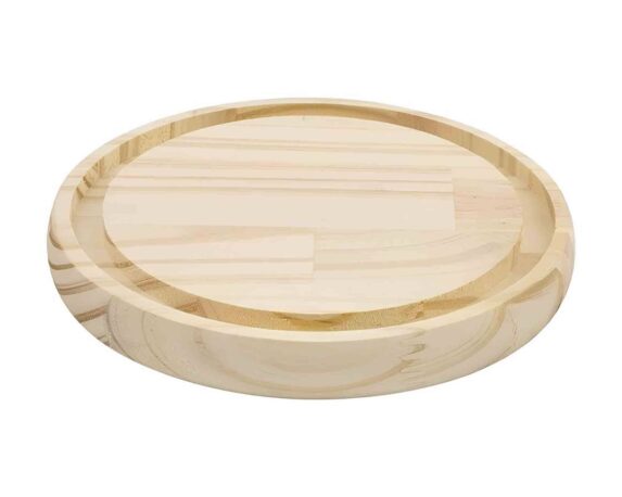 Base Naturale Semplice e Pratica D10x2cm in MDF