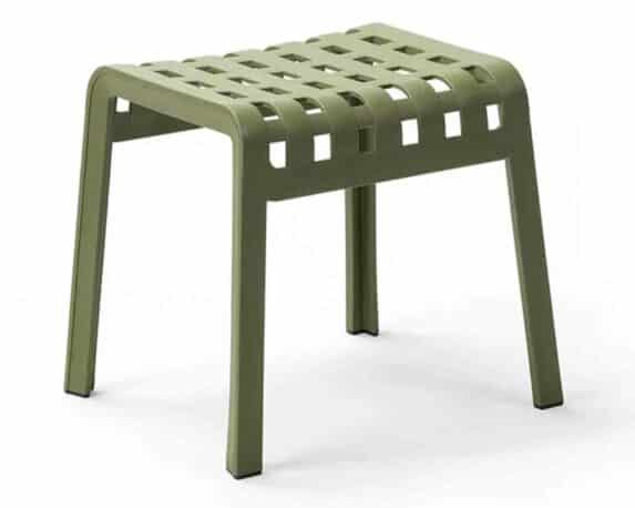 Poggiapiede Poggio Agave 41,5x49x44cm in Resina e Polipropilene – Nardi