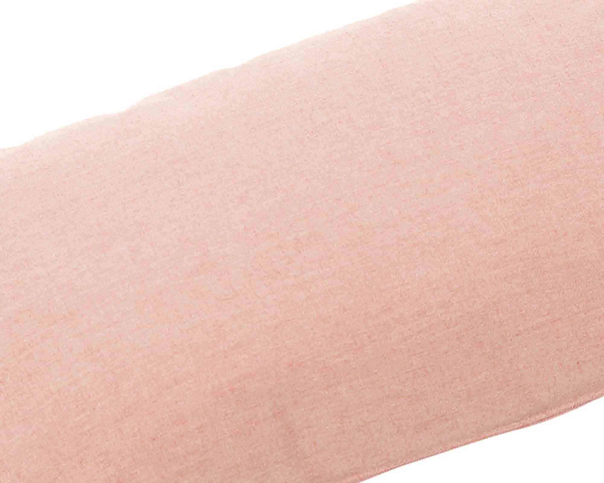 Cuscino Poggiatesta Net Loung Rosa Quarzo 46,5x7x29cm in Tessuto - Nardi - immagine 2