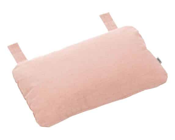 Cuscino Poggiatesta Net Loung Rosa Quarzo 46,5x7x29cm in Tessuto – Nardi