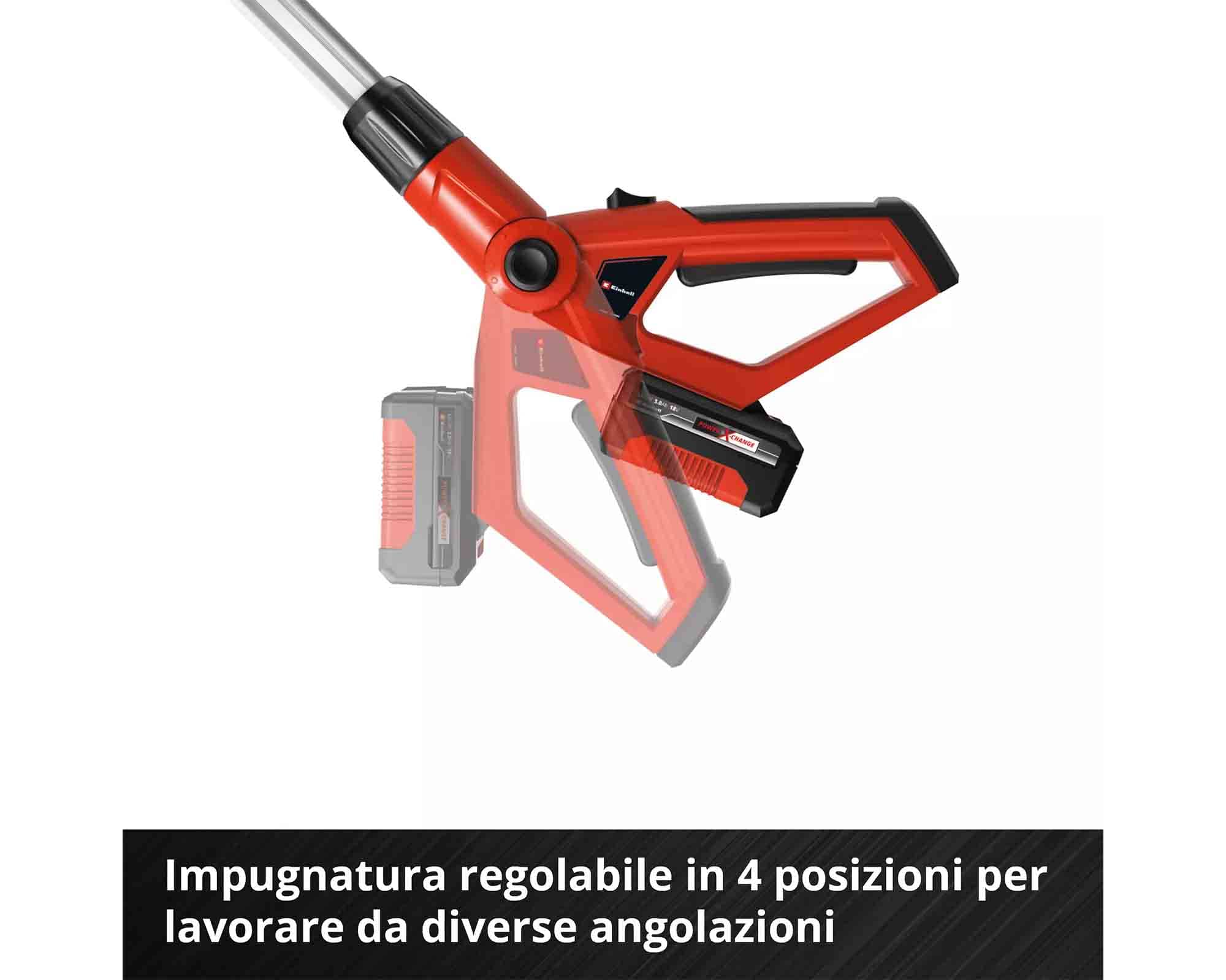 Multifunzione a Batteria 18 V Lunghezza di Taglio 170mm GE-HC 18 LI - Einhel - immagine 4