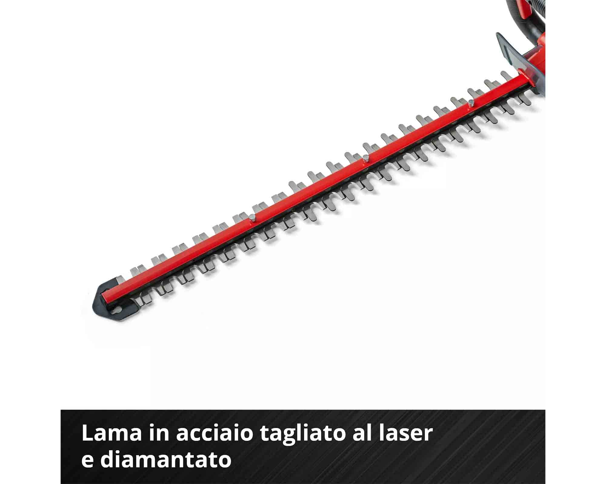Tagliasiepe a Batteria 18 V Lunghezza di Taglio 60cm GE-CH 18/60 LI - Einhel - immagine 7