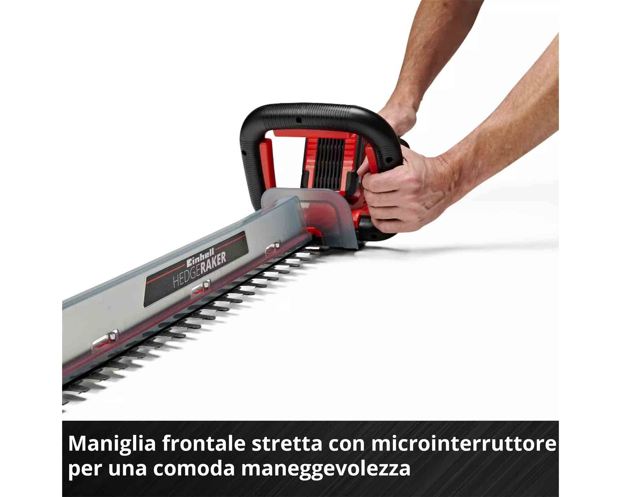 Tagliasiepe a Batteria 18 V Lunghezza di Taglio 60cm GE-CH 18/60 LI - Einhel - immagine 5