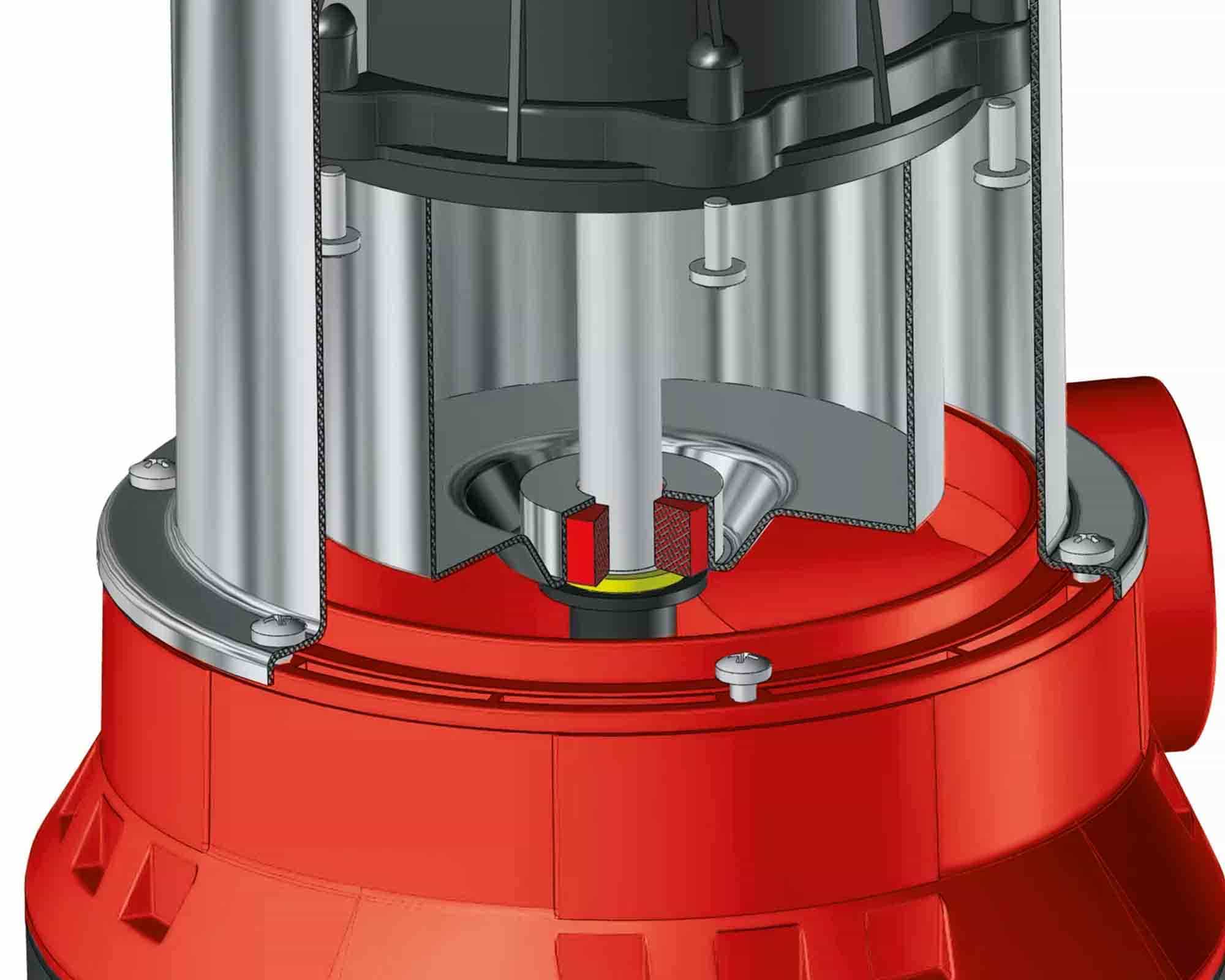 Pompa Immersione Acque Chiare a Fondo Piatto ad Immersione 350 W Portata Max 8000 L/h - Einhel - immagine 5