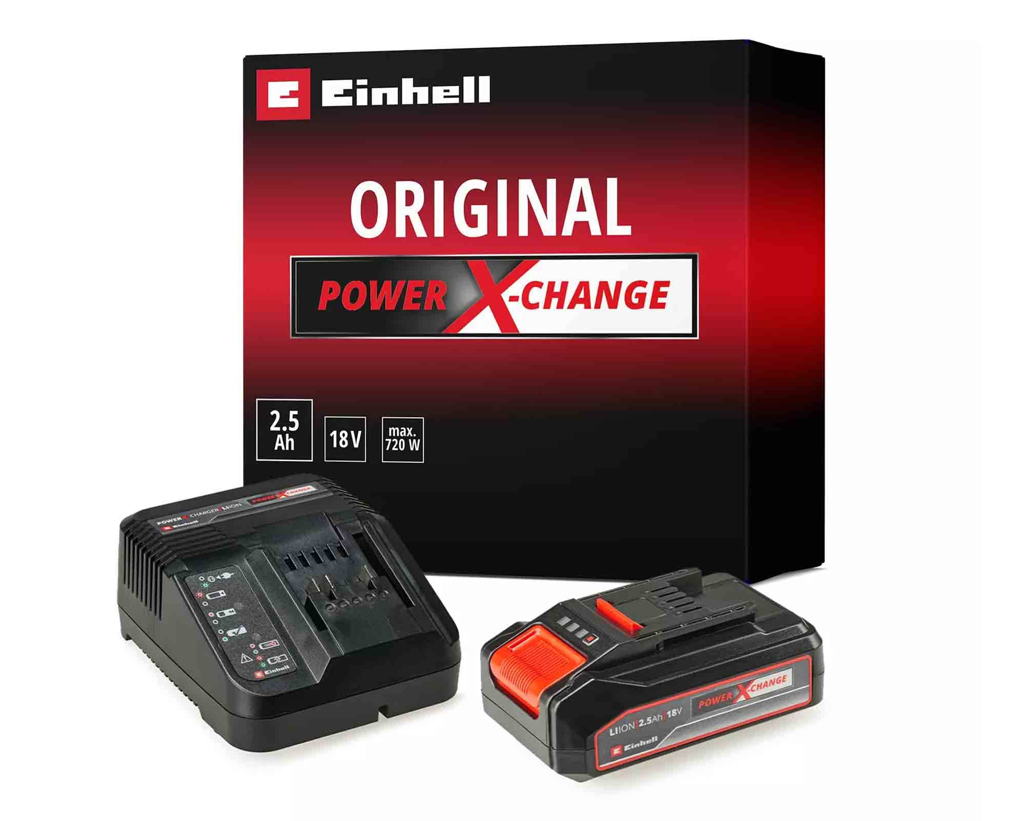 Batteria PXC 2.5 AH con Caricabatterie 18 V - Einhel