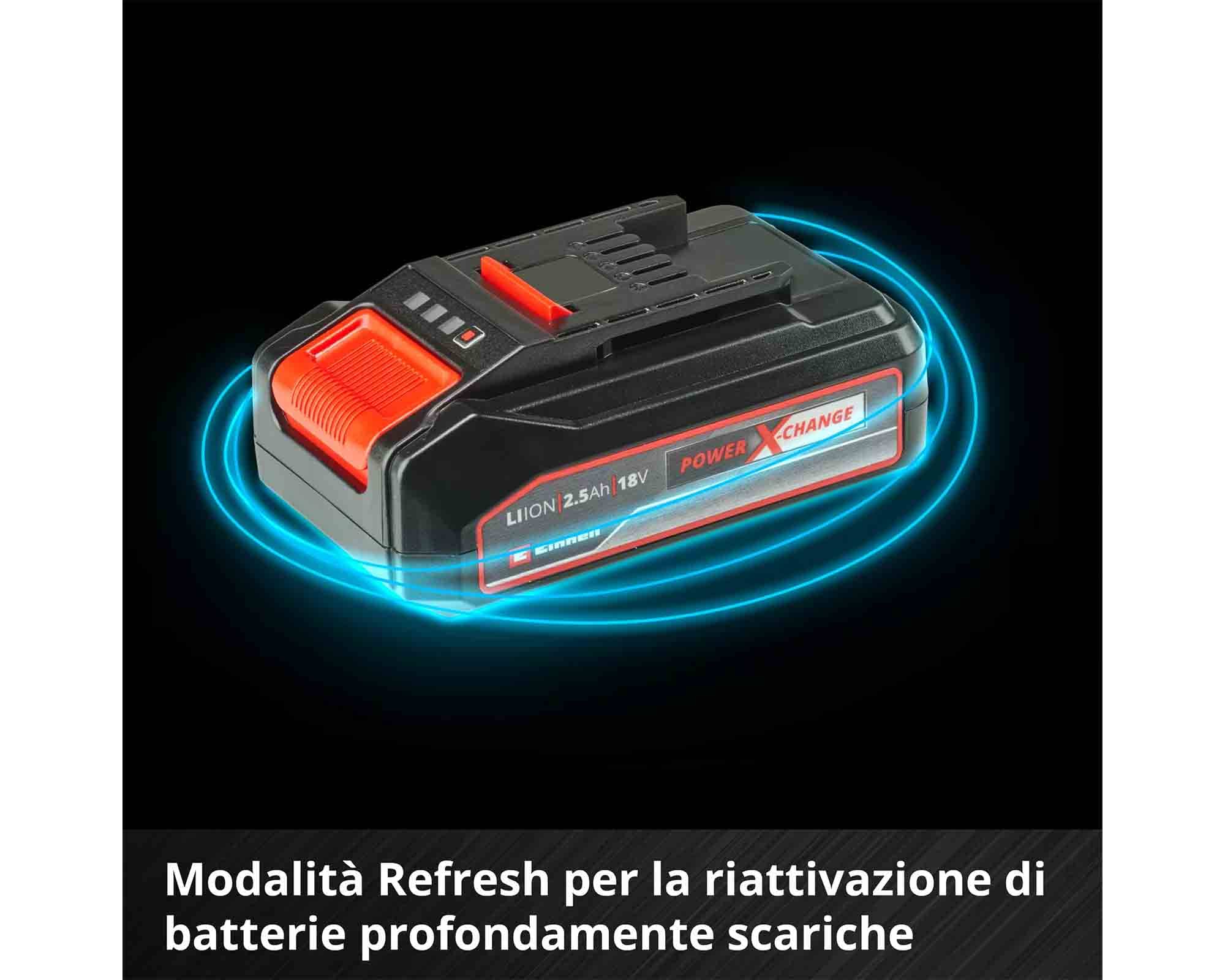 Batteria PXC 2.5 AH con Caricabatterie 18 V - Einhel - immagine 3