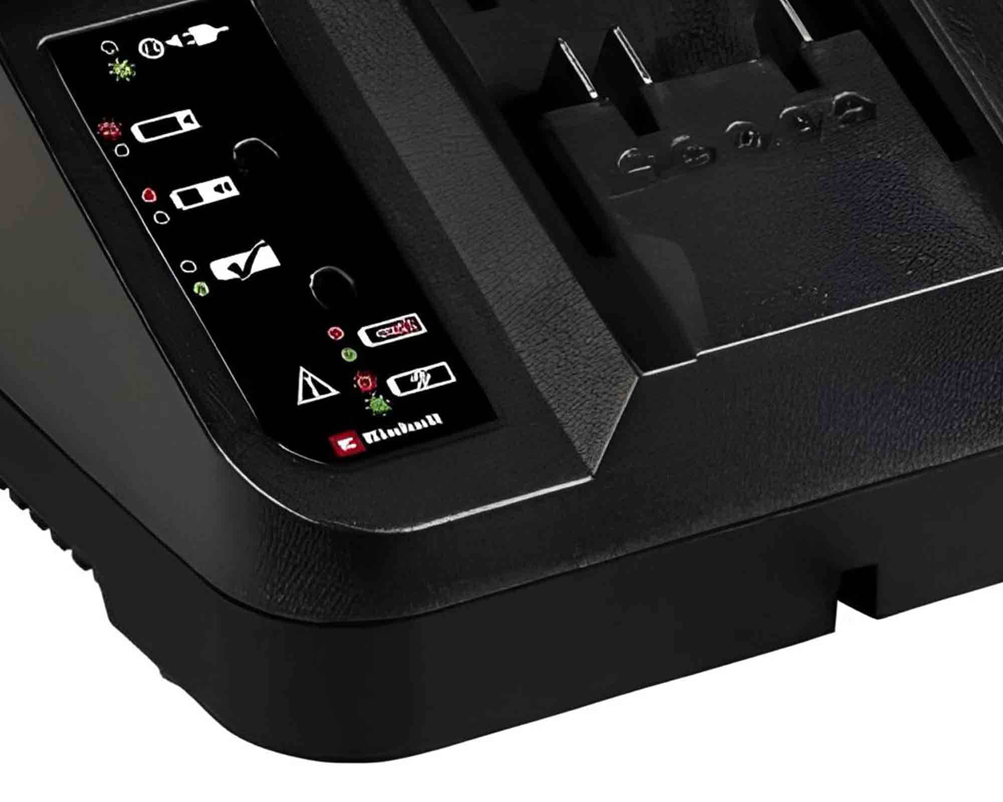 Set 3 Pz Batteria 4 AH con Caricabatterie 18 V Power-X-Change - Einhel - immagine 3