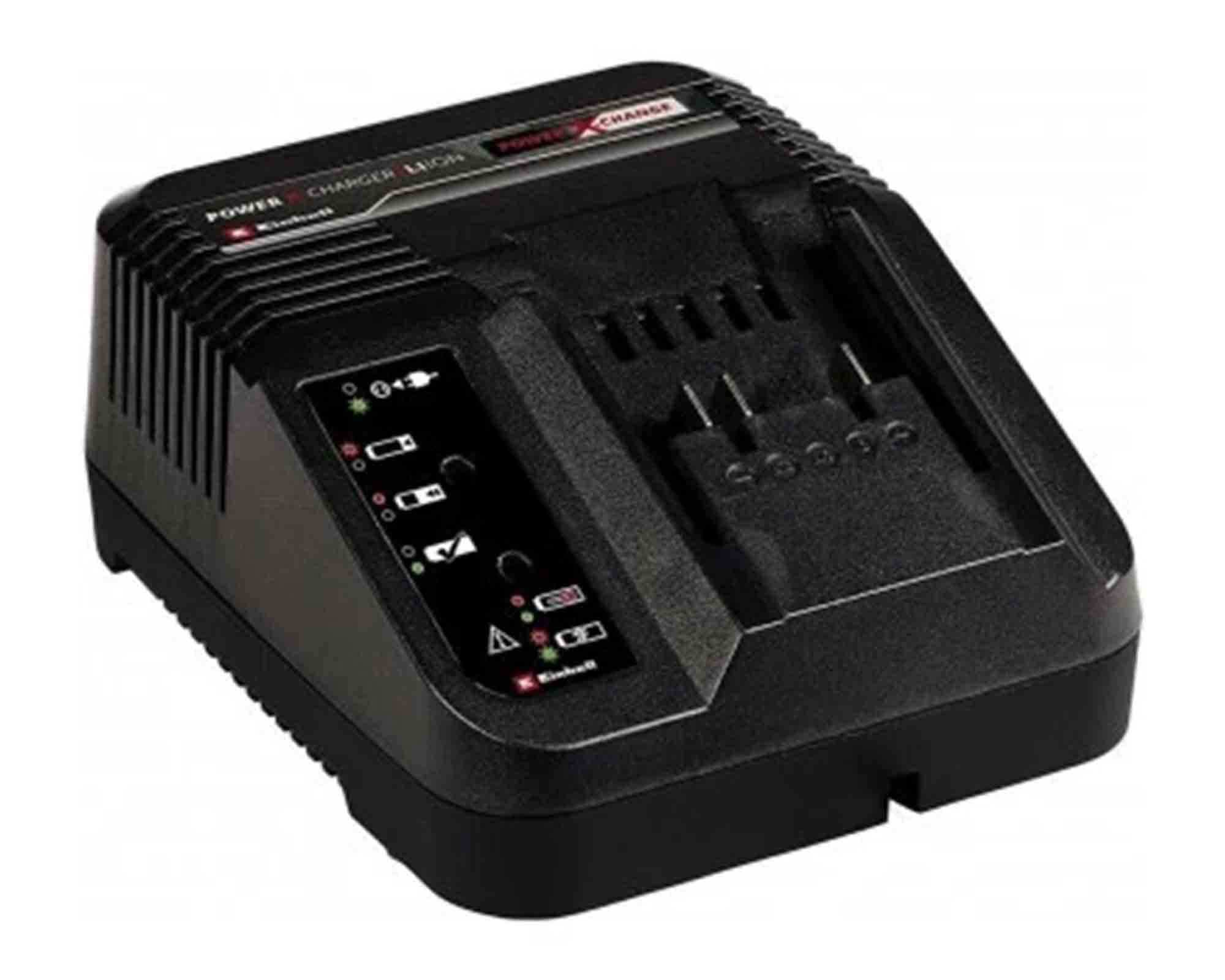 Set 3 Pz Batteria 4 AH con Caricabatterie 18 V Power-X-Change - Einhel - immagine 2