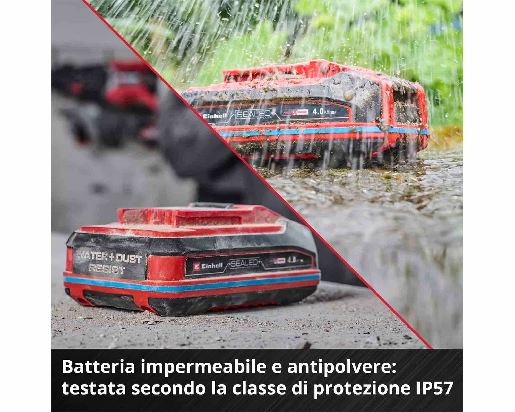 Batteria 4 AH Sealed 18 V Power-X-Change - Einhel - immagine 4