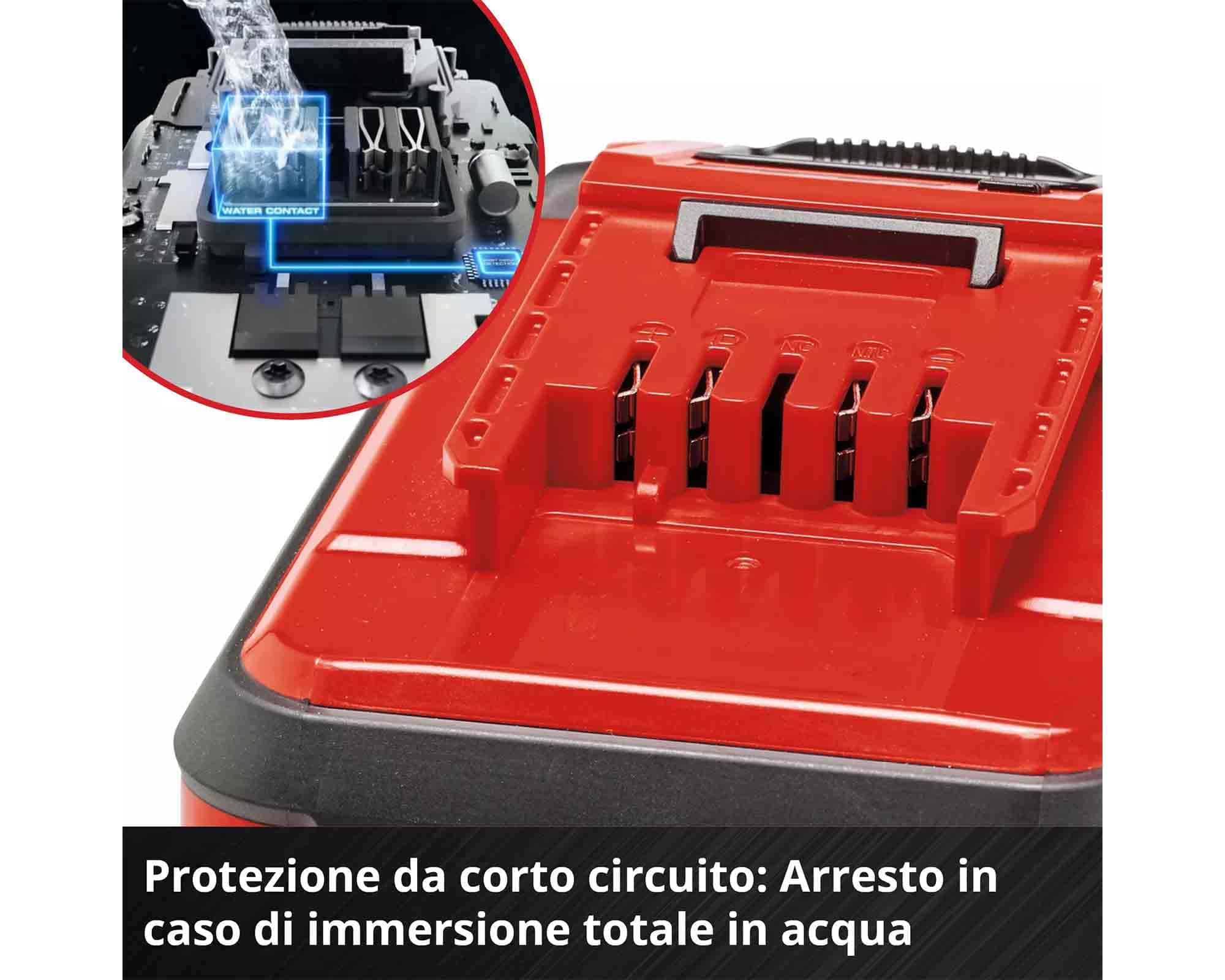 Batteria 4 AH Sealed 18 V Power-X-Change - Einhel - immagine 6