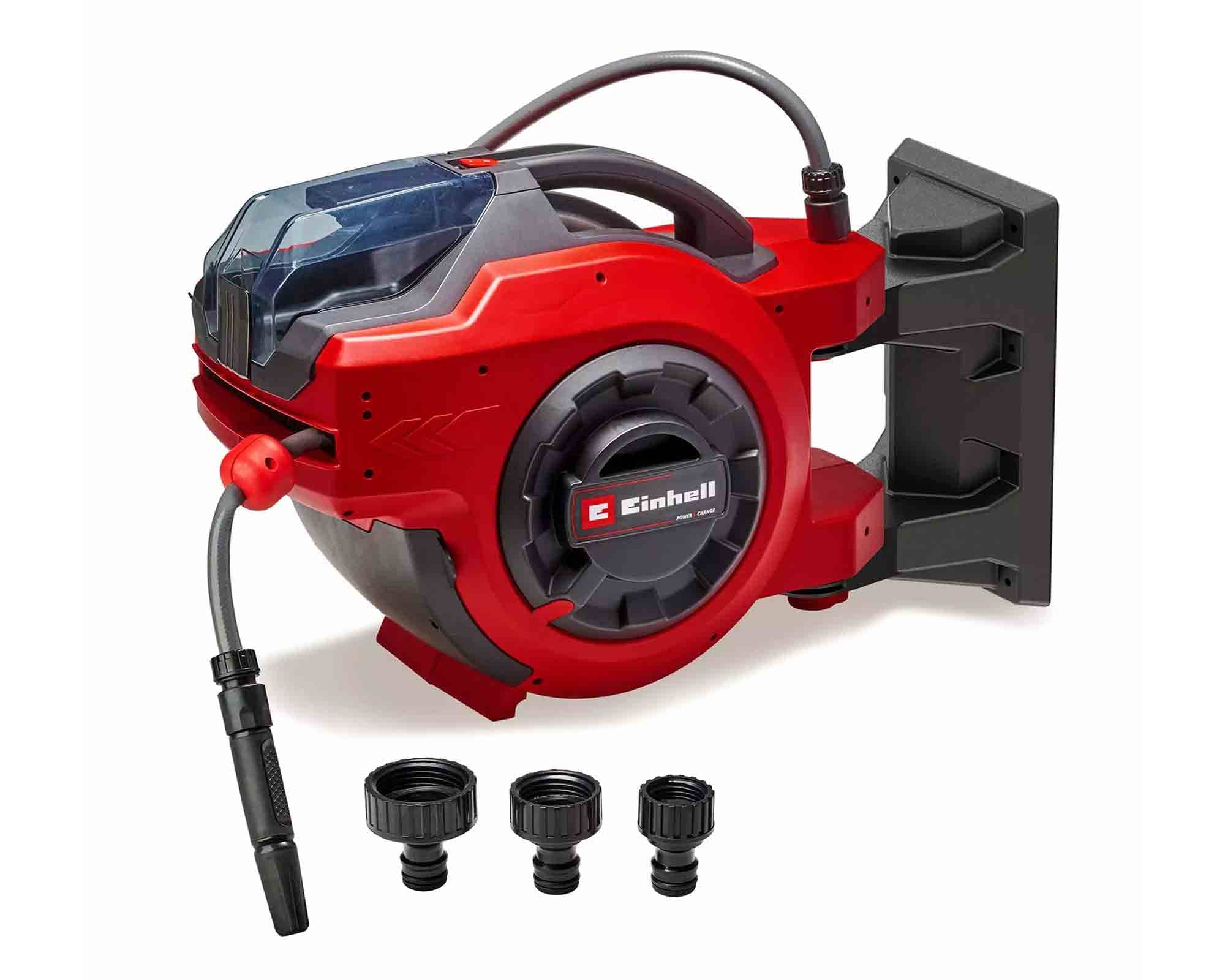 Tamburo Avvolgitubo Automatico a Batteria 18 V Orientabile Fino a 180° GE-HR 18/30 LI - Einhel