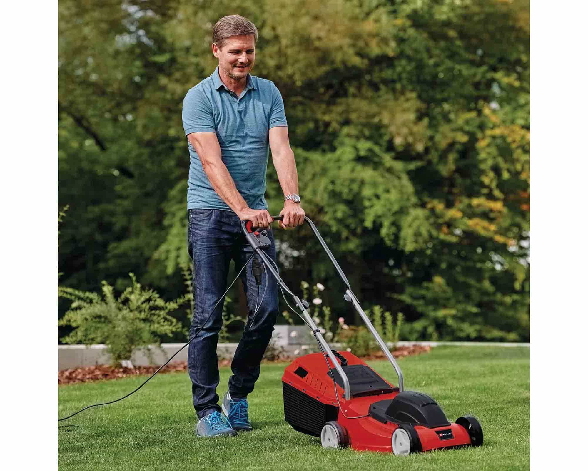 Tagliaerba Elettrico 1000 W Taglio 32cm GC-EM 1032 - Einhel - immagine 3