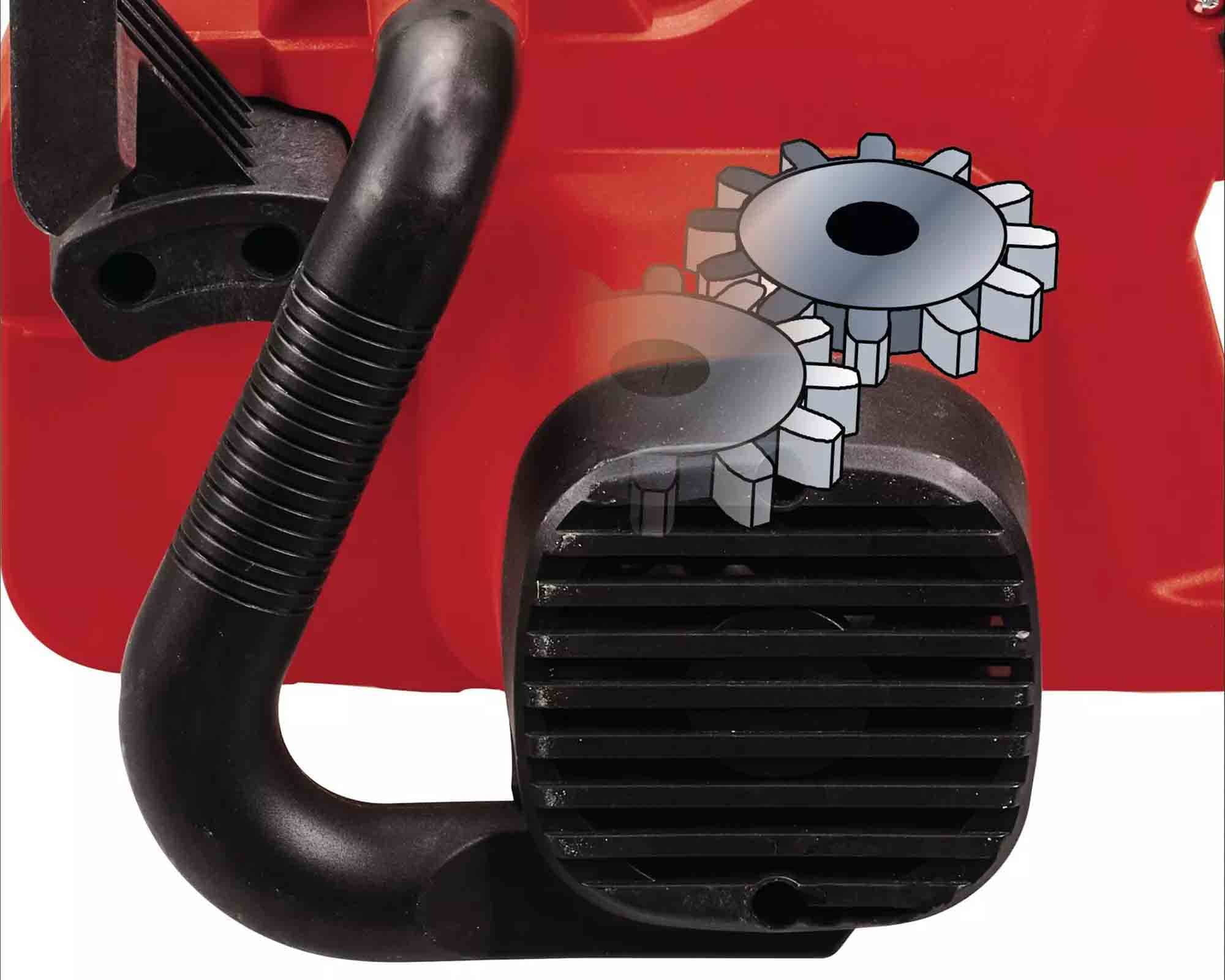 Motosega Elettrica a Catena 2000 W Lunghezza di Taglio 40cm GC-EC 2040 LI - Einhel - immagine 7