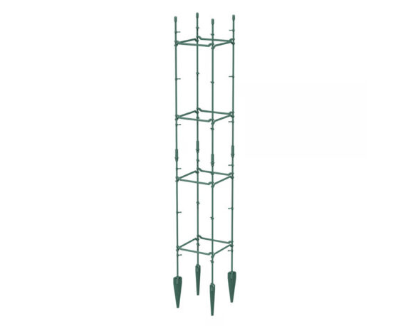 Supporto per Piante Rampicante 21x21x120cm in Plastica