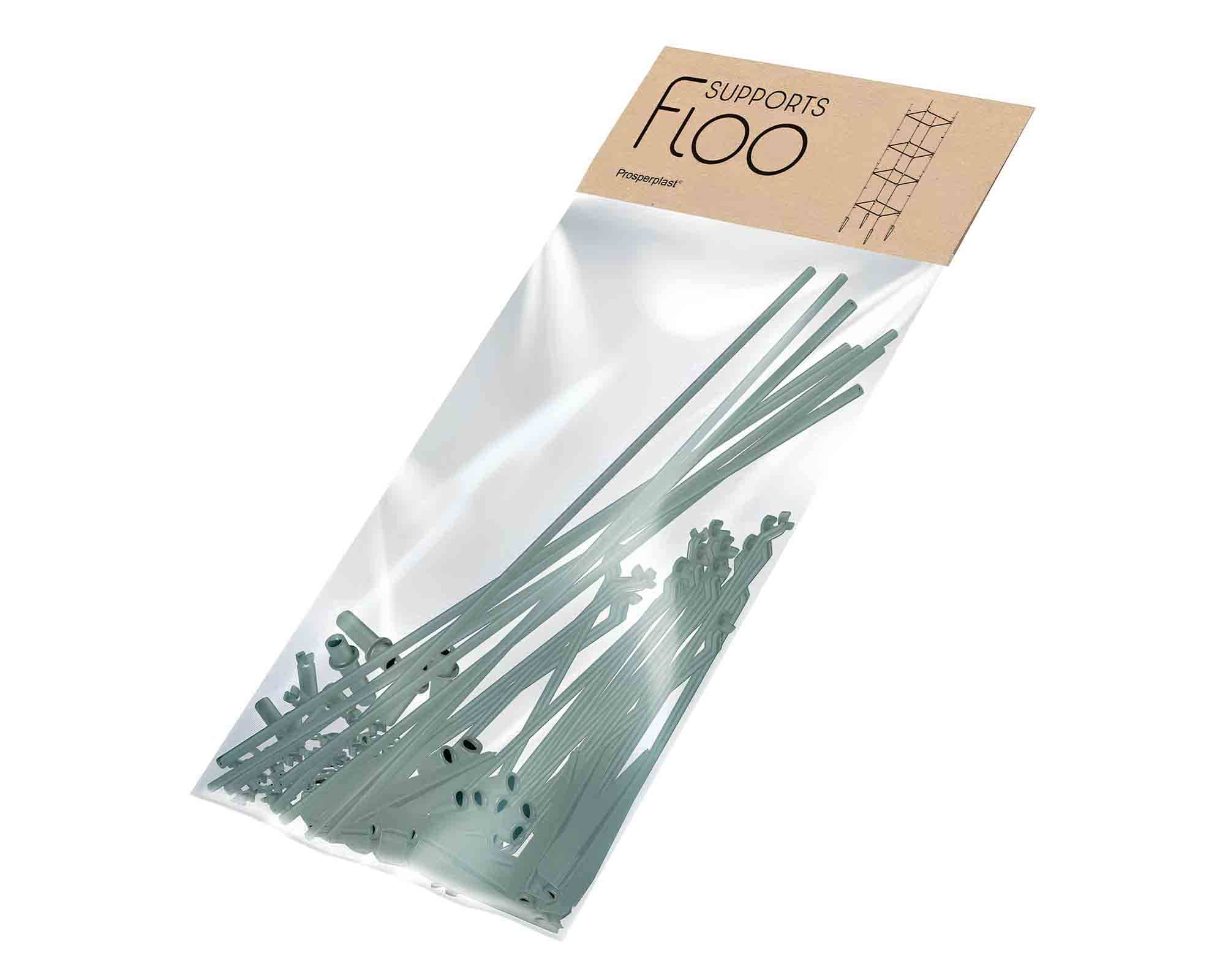 Supporto per Piante Rampicante 21x21x120cm in Plastica - immagine 2