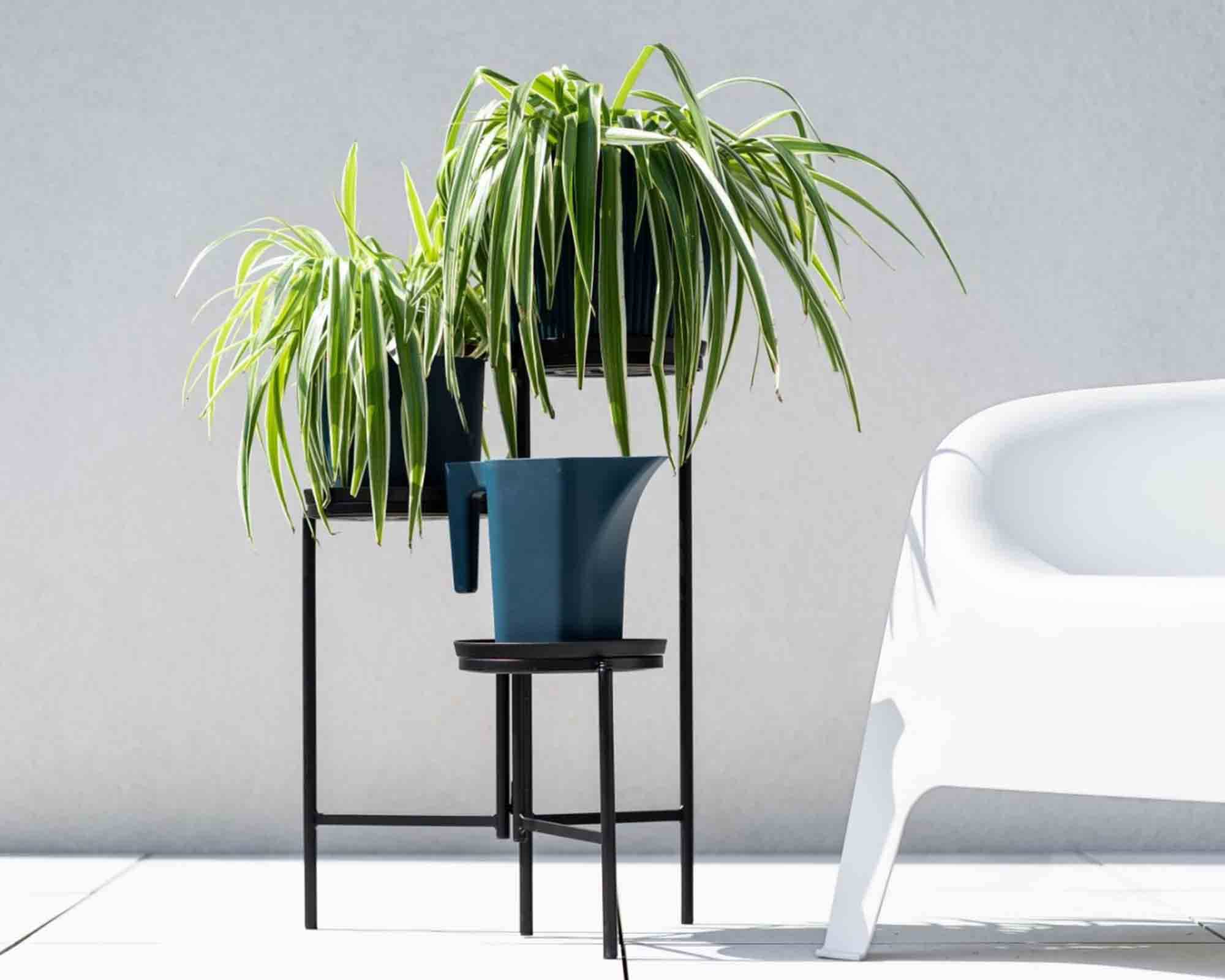 Etagere con 3 Piani Antracite 42x40,5x60cm in Metallo - immagine 4