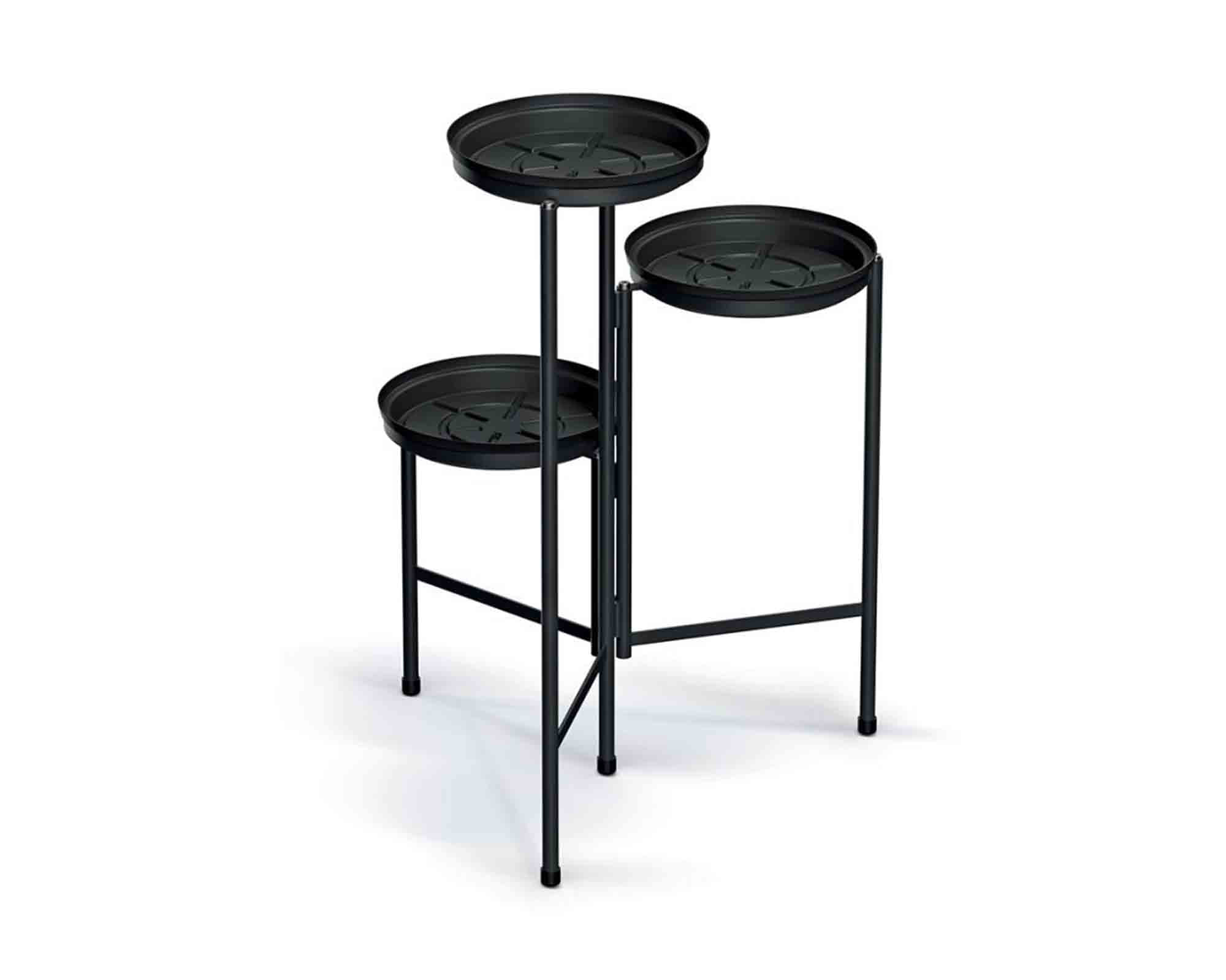 Etagere con 3 Piani Antracite 42x40,5x60cm in Metallo