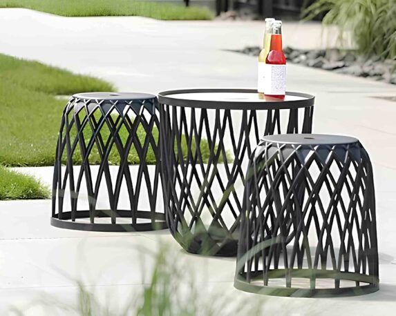 Set Salotto Uniqubo Comfort e Versatilità D45x45cm in Plastica