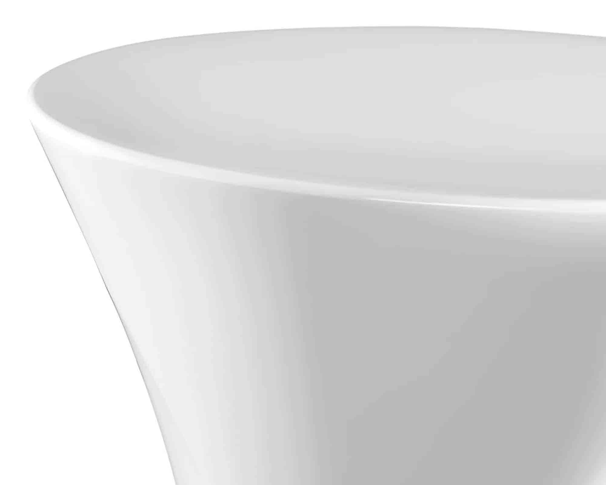 Set Salotto Gumball con 2 Poltrone e Tavolino Bianco in Polipropilene - immagine 5