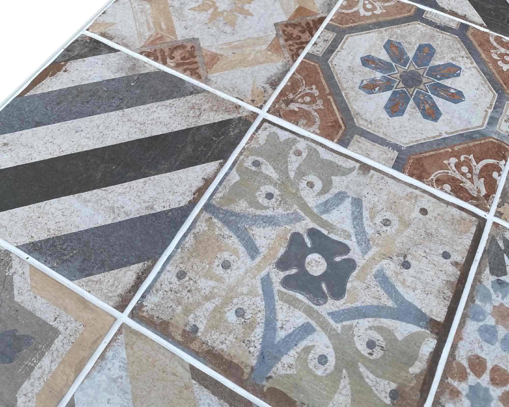 Set Pranzo Tavolo Bianco 100x200 + 4 Poltrone Santorini Nero in Ferro e Ceramica - immagine 6