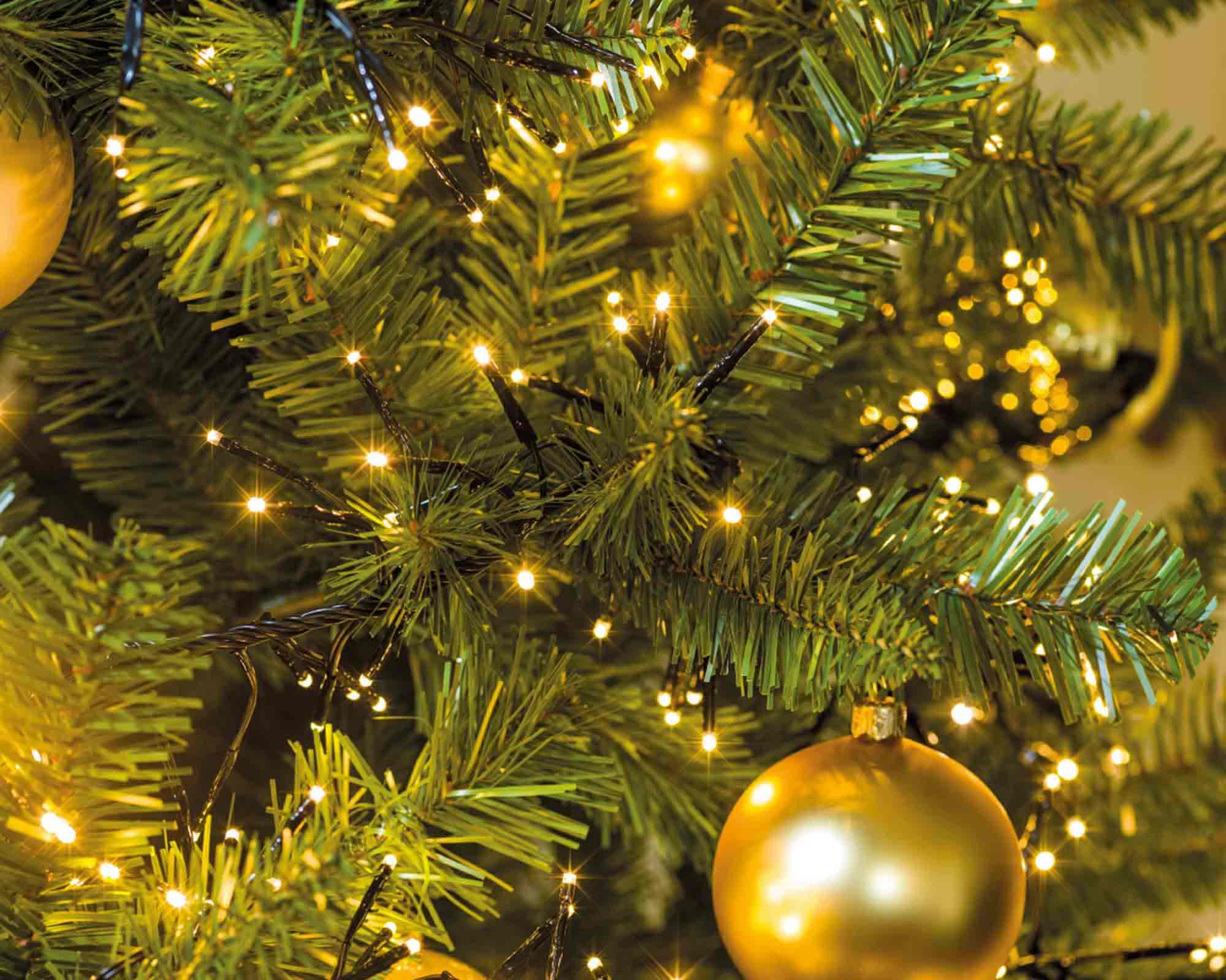 Catena Luci 2040 LED per Interno ed Esterno Cavo Nero e Bianco 1900cm in PVC - immagine 4